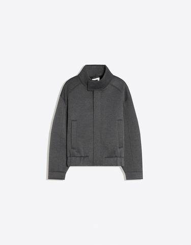 Technical high neck jacket — Grey 5