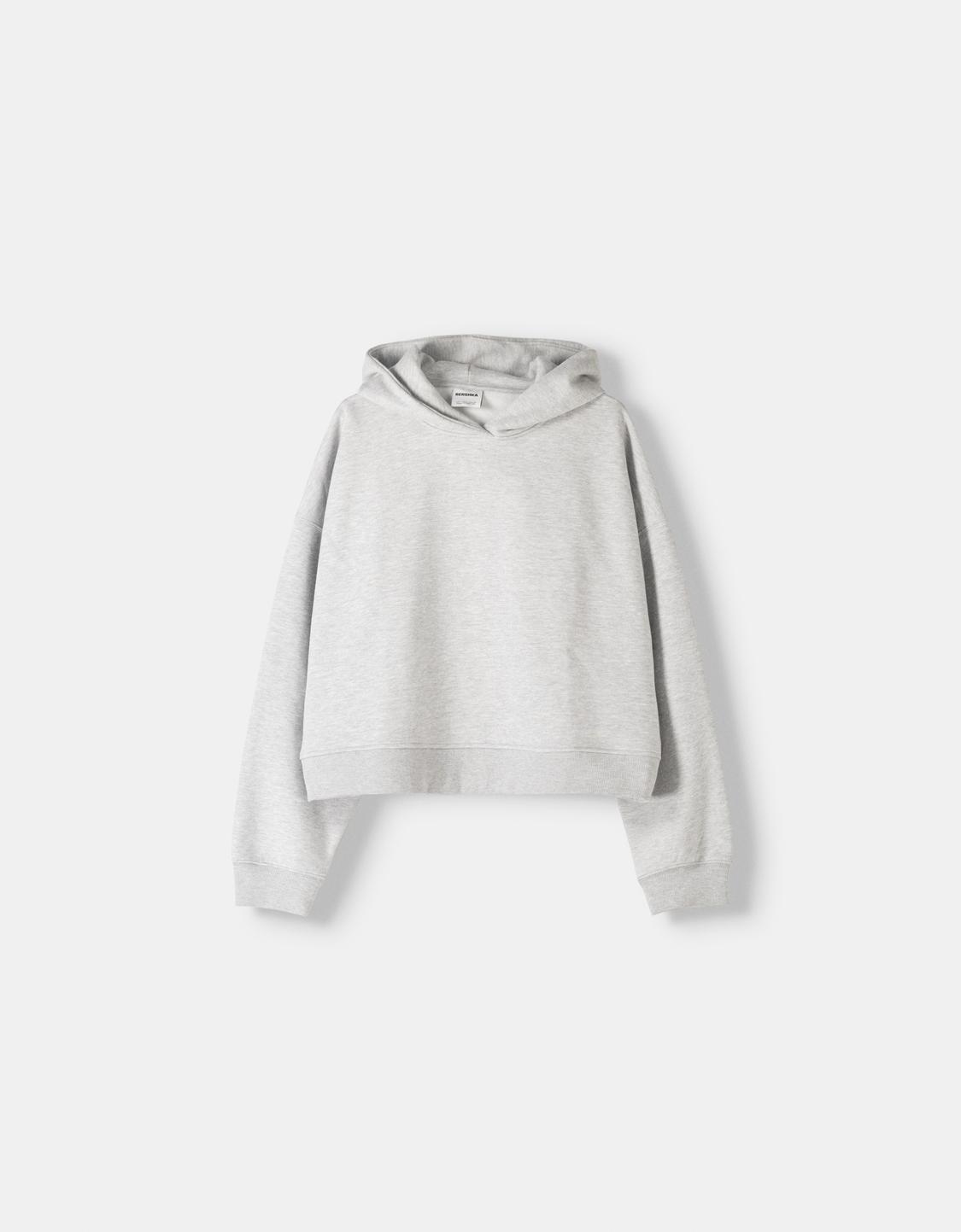 Sweatshirt felpa capuz