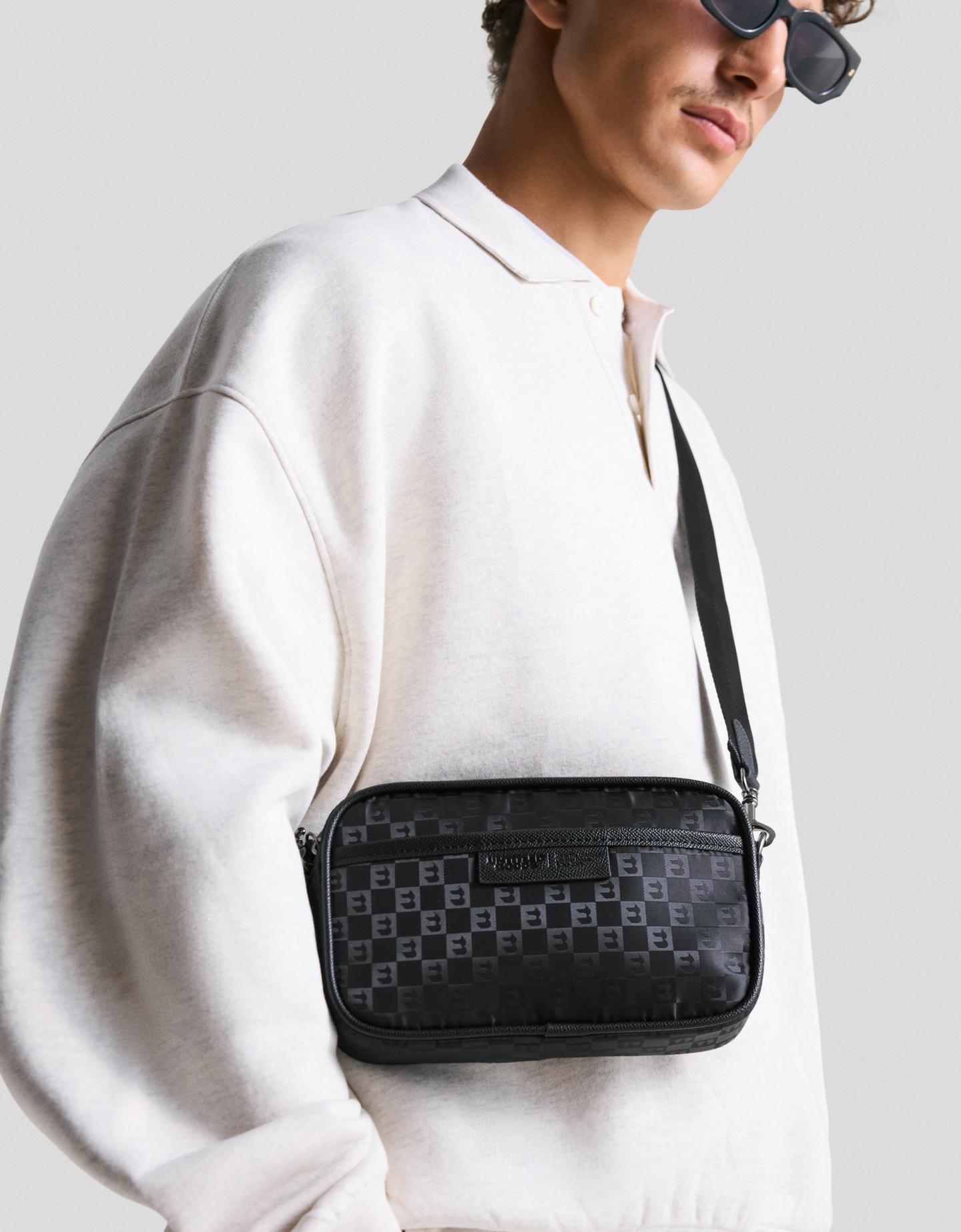 Bershka torebka crossbody czarny