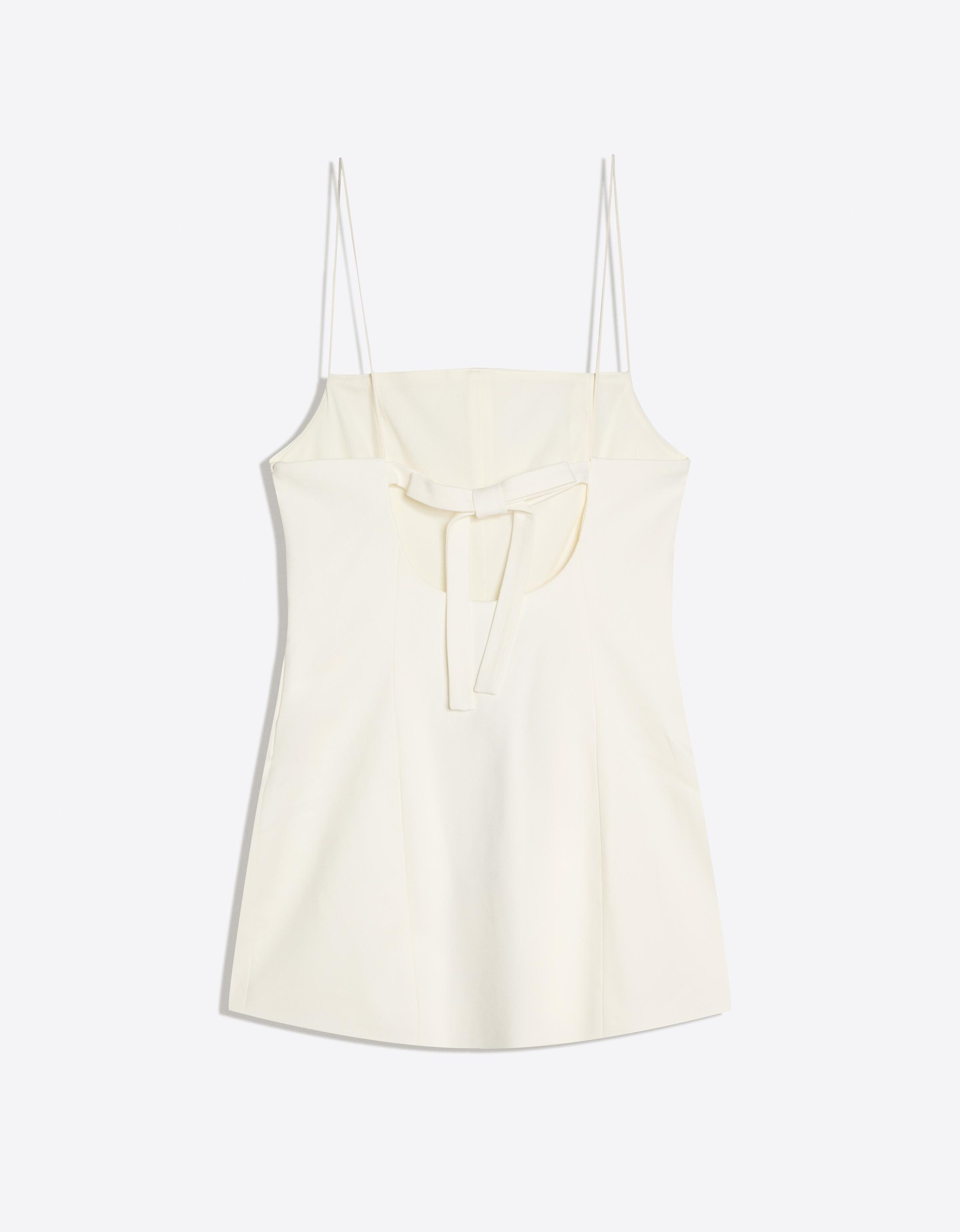 Sırtı bağcıklı mini elbise - Görsel 23