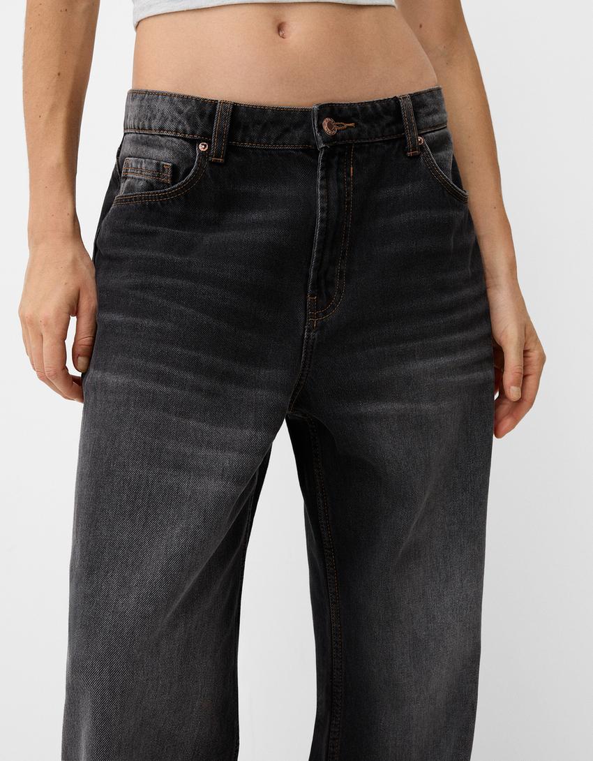 Baggy jeans-Black-2