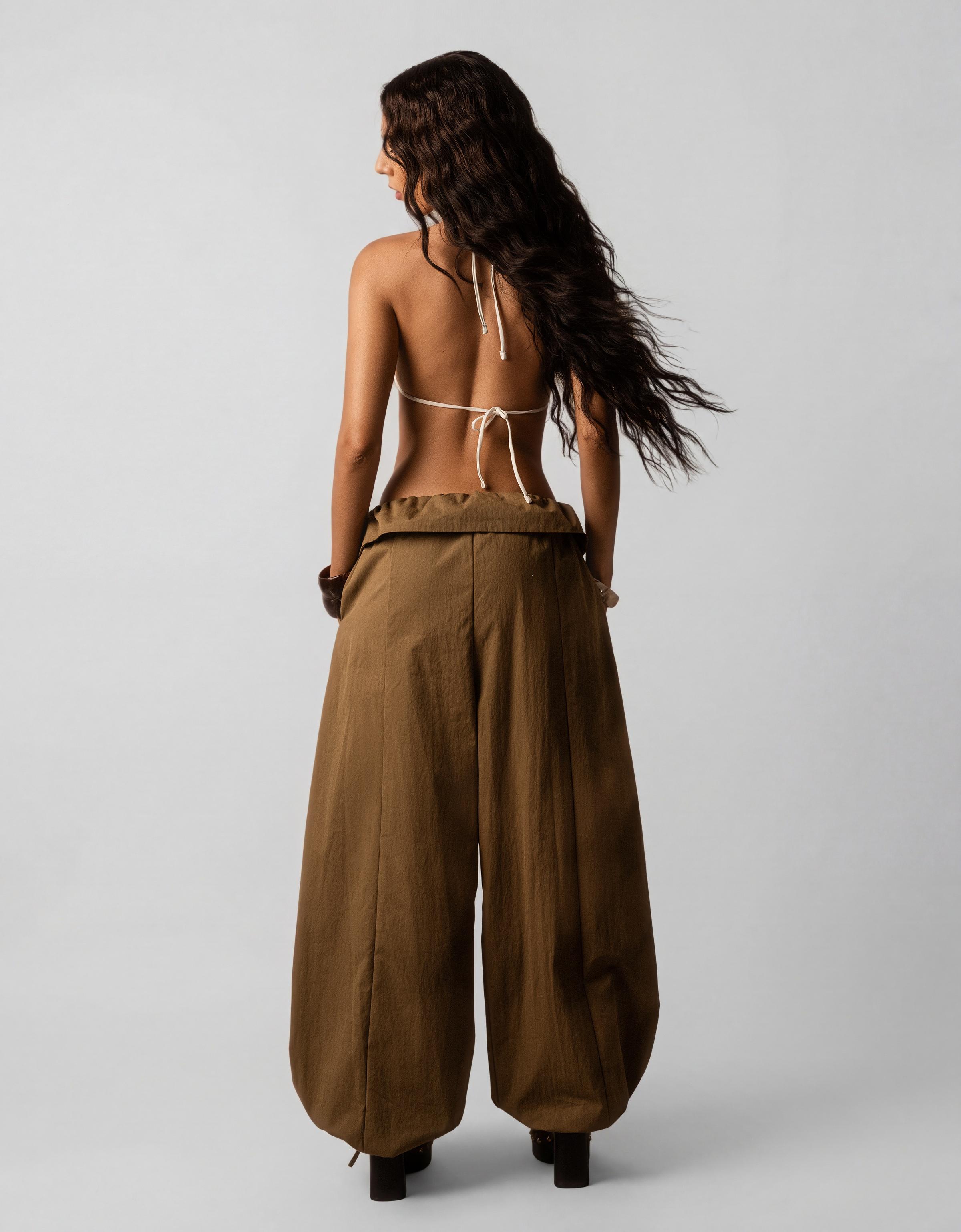 Kıvrık belli pantolon - Görsel 28