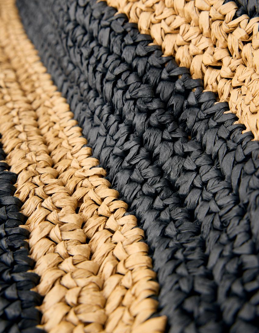 Sac cabas papier-Noir-2