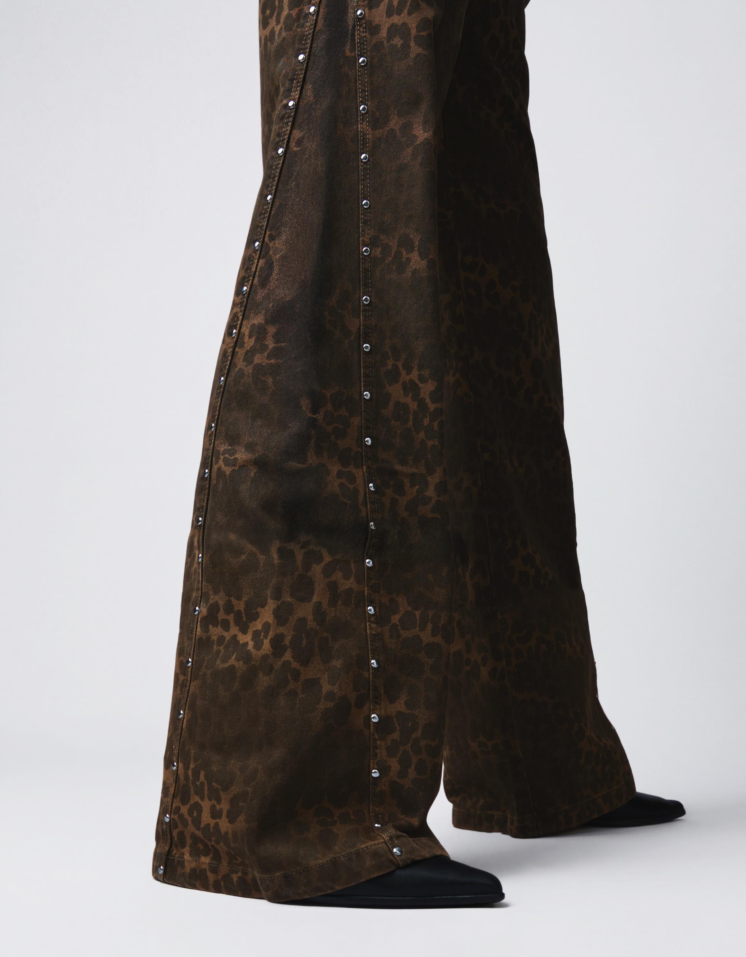 Straight fit fitilli kumaş pantolon - Görsel 65