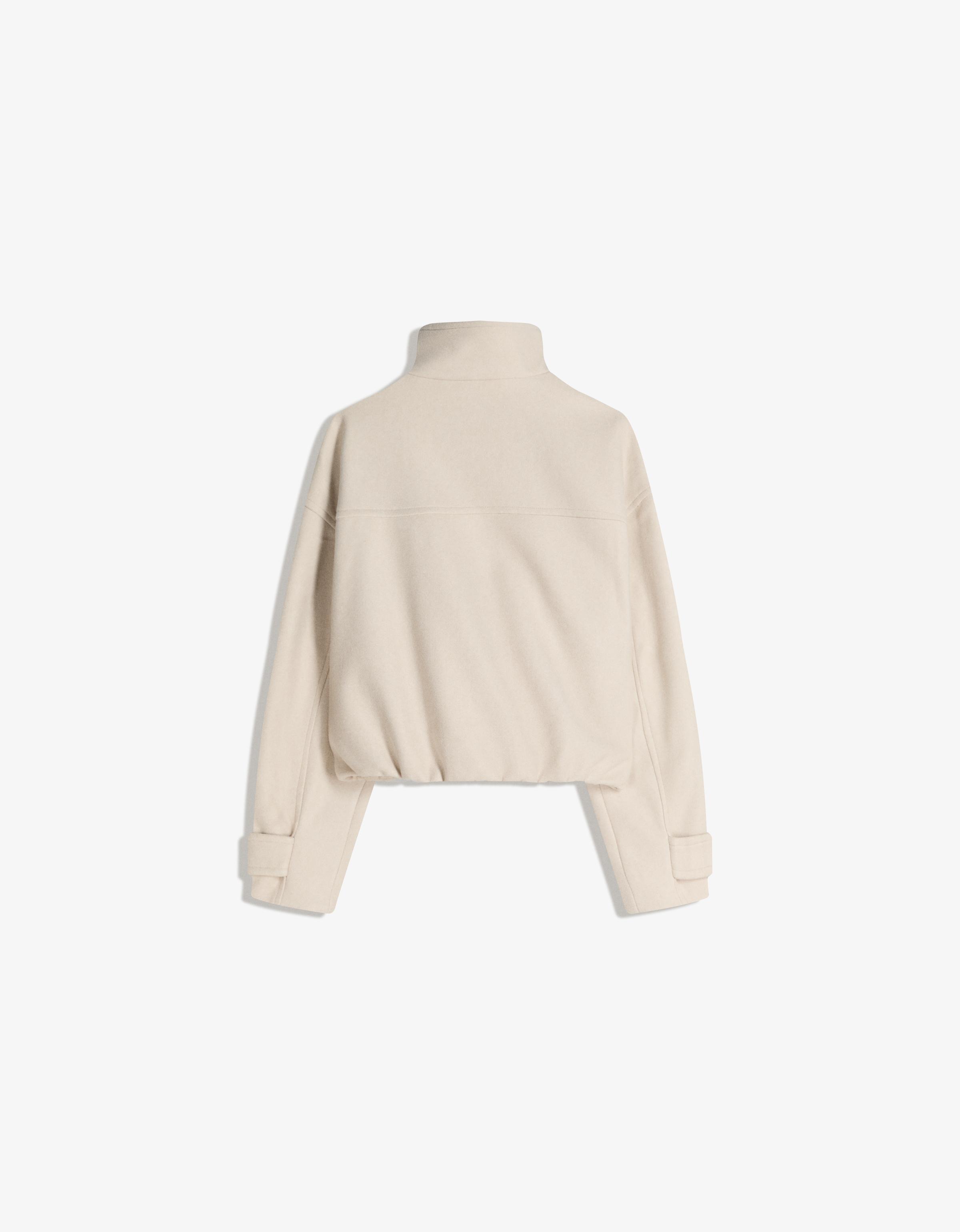 Soft touch jacket — Sand