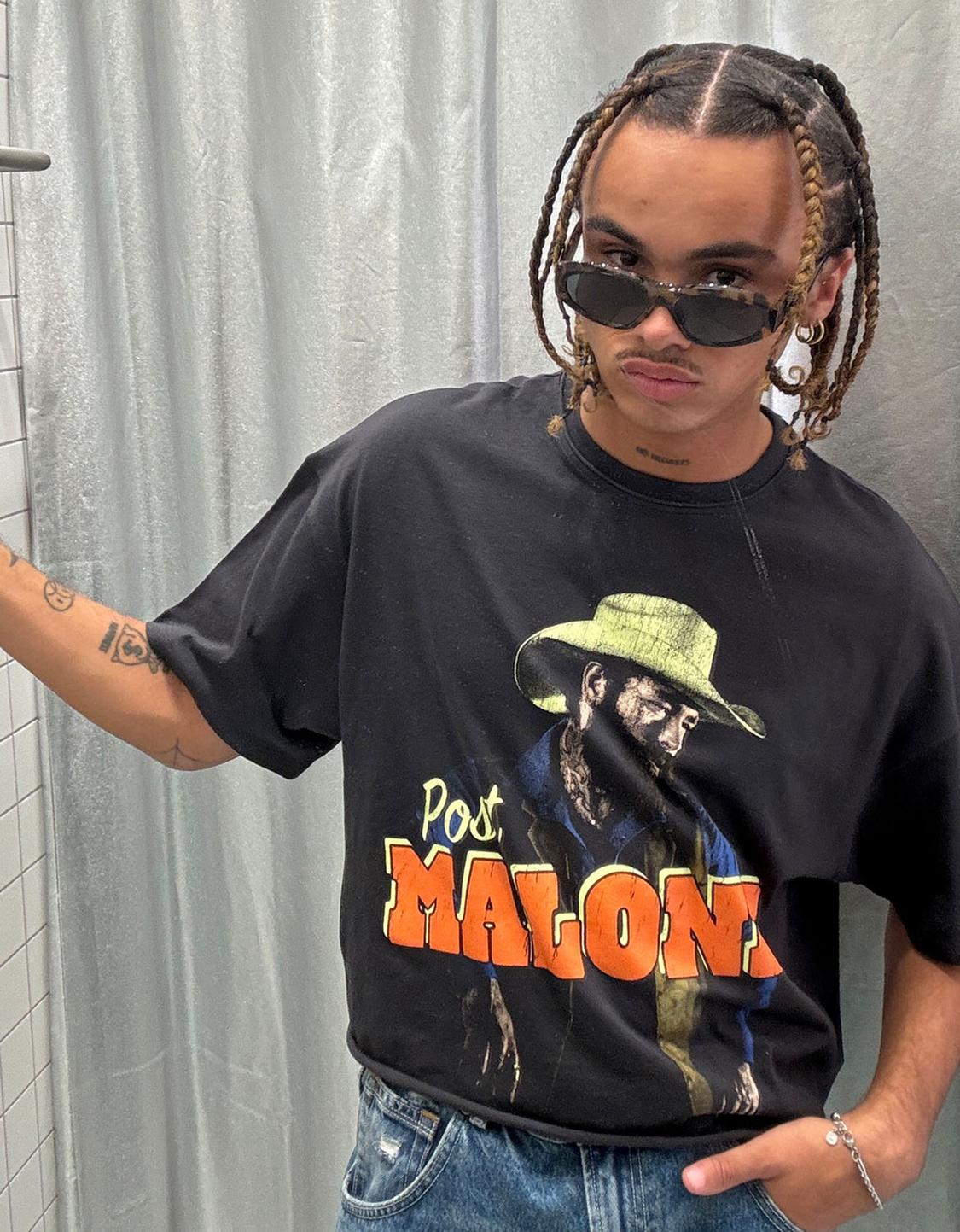 Post Malone print T-shirt
