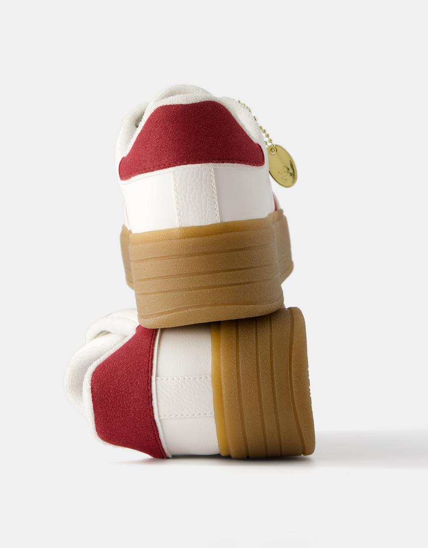 Retro platform sneakers - Women | Bershka
