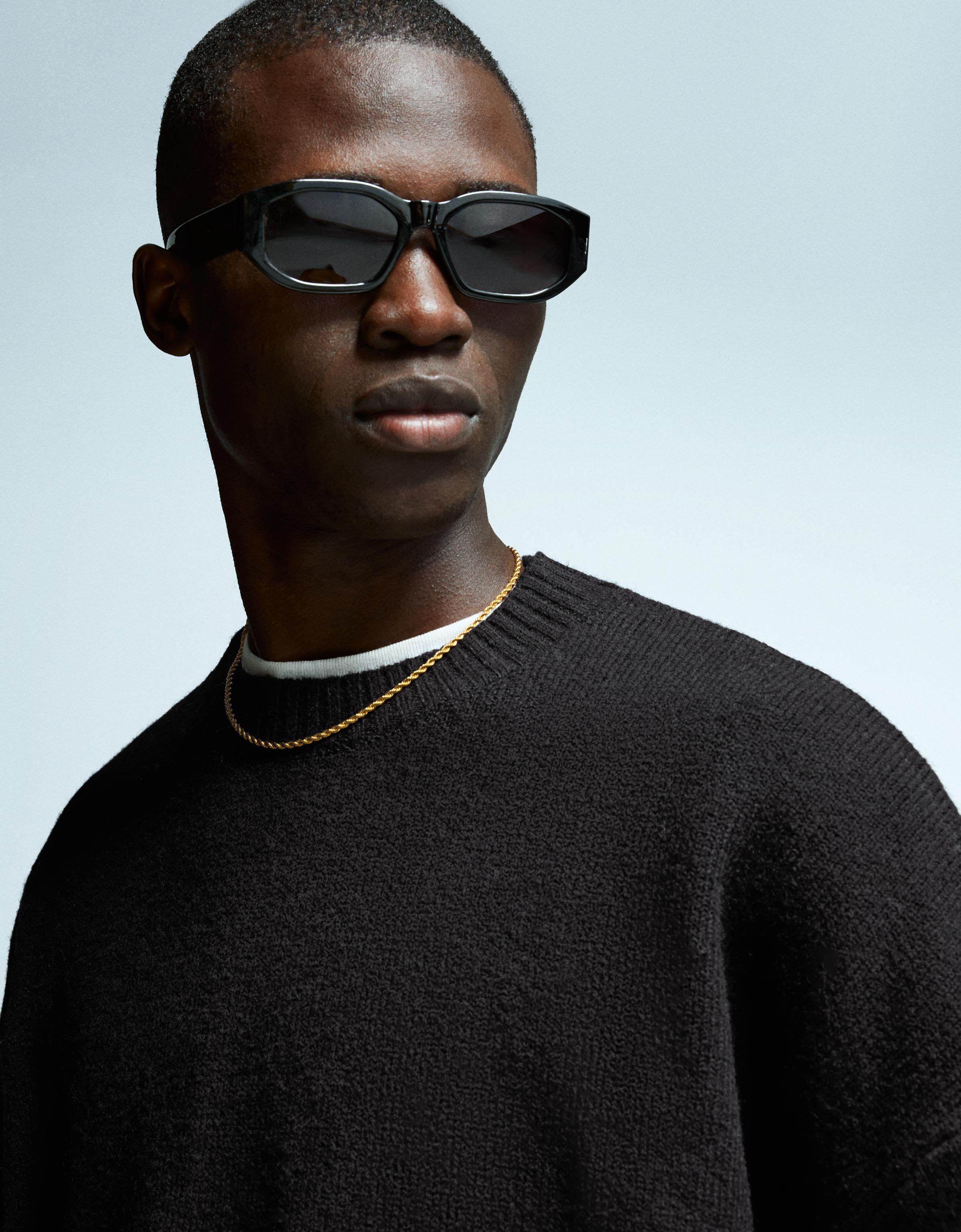 Bisiklet yaka kazak - Görsel 6