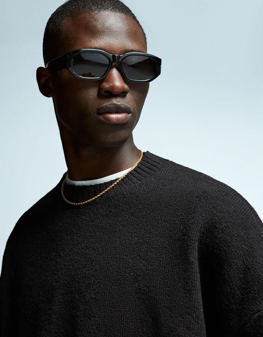 Sweater cropped-Preto