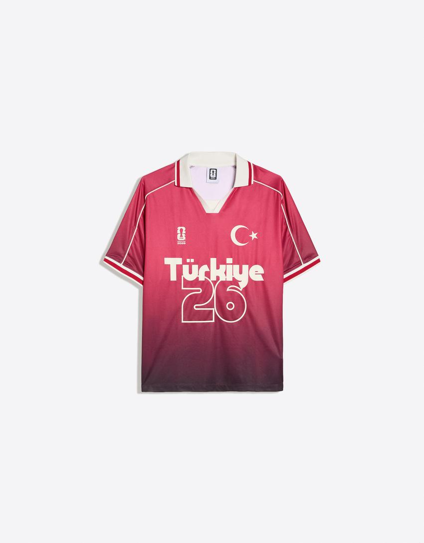 Türkiye FIFA WORLD CUP™ kısa kollu polo yaka tişört - Görsel 4