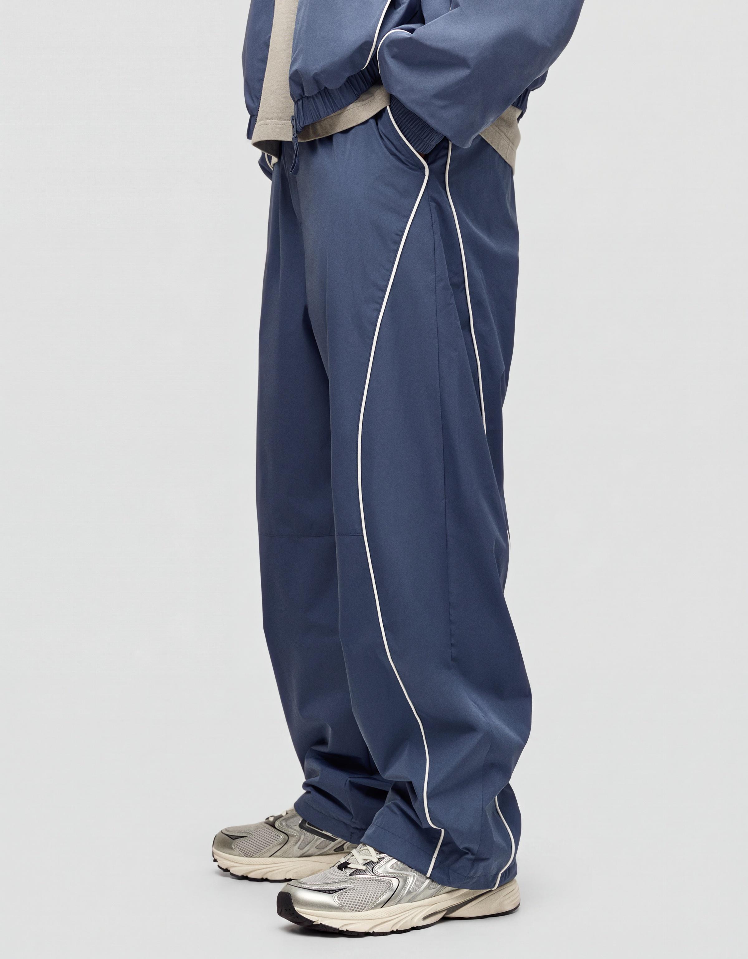 Technical baggy trousers — Blue