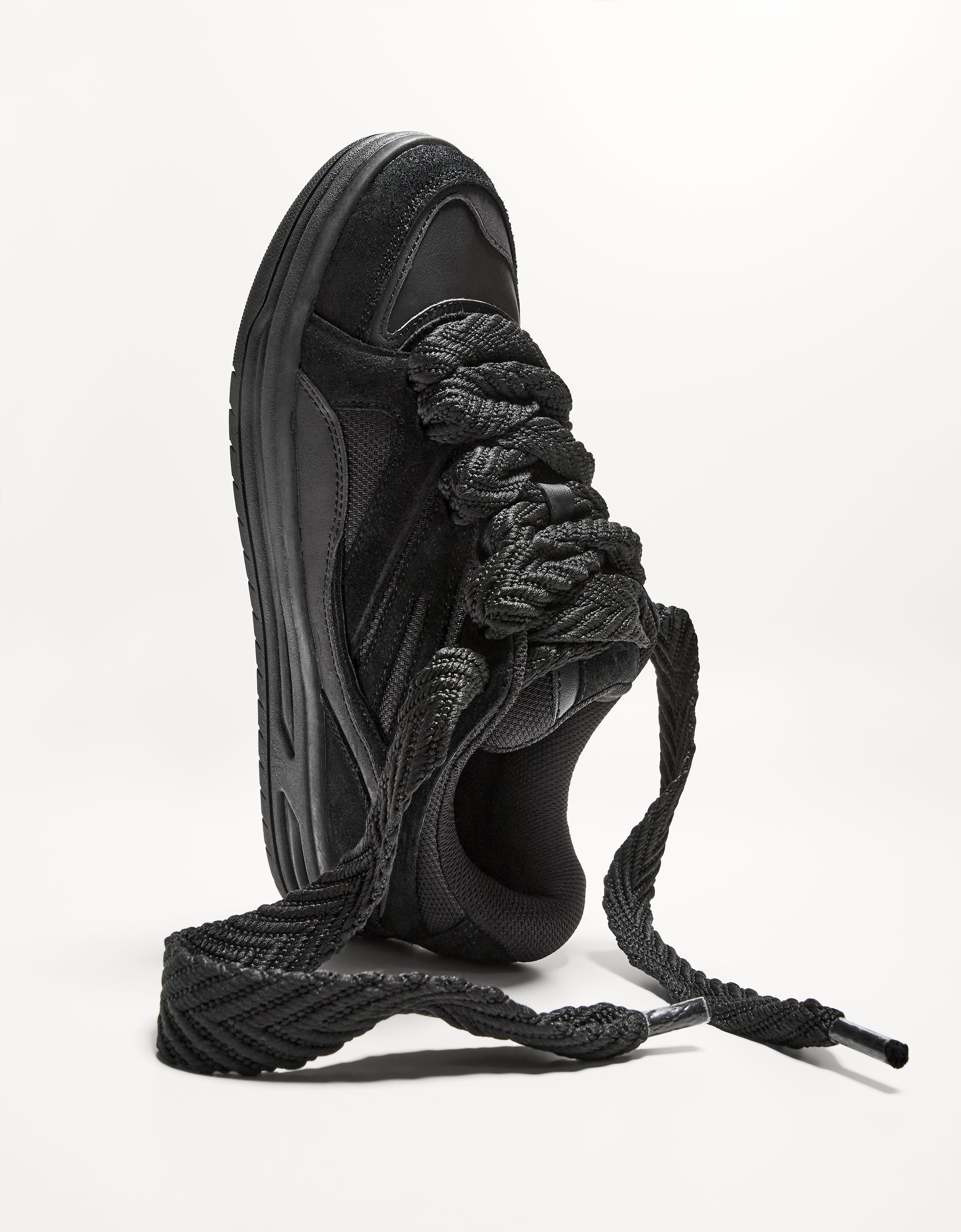 LEATHER skater sneakers - Shoes - Men | Bershka