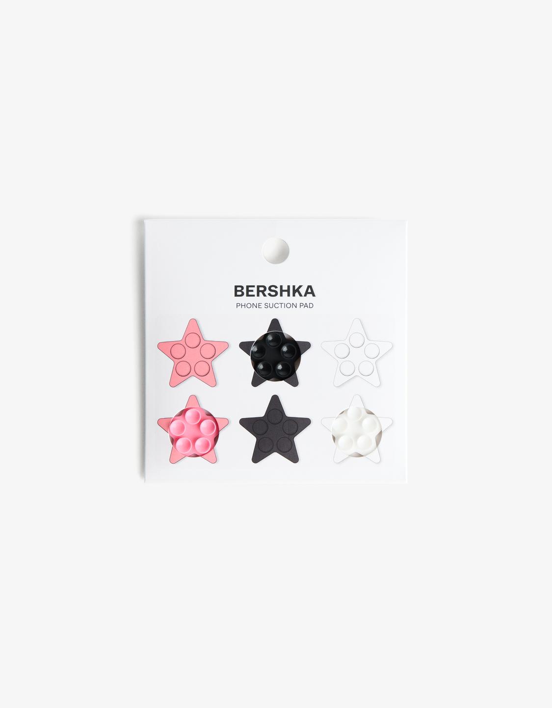 Pack of 6 suction cup stars