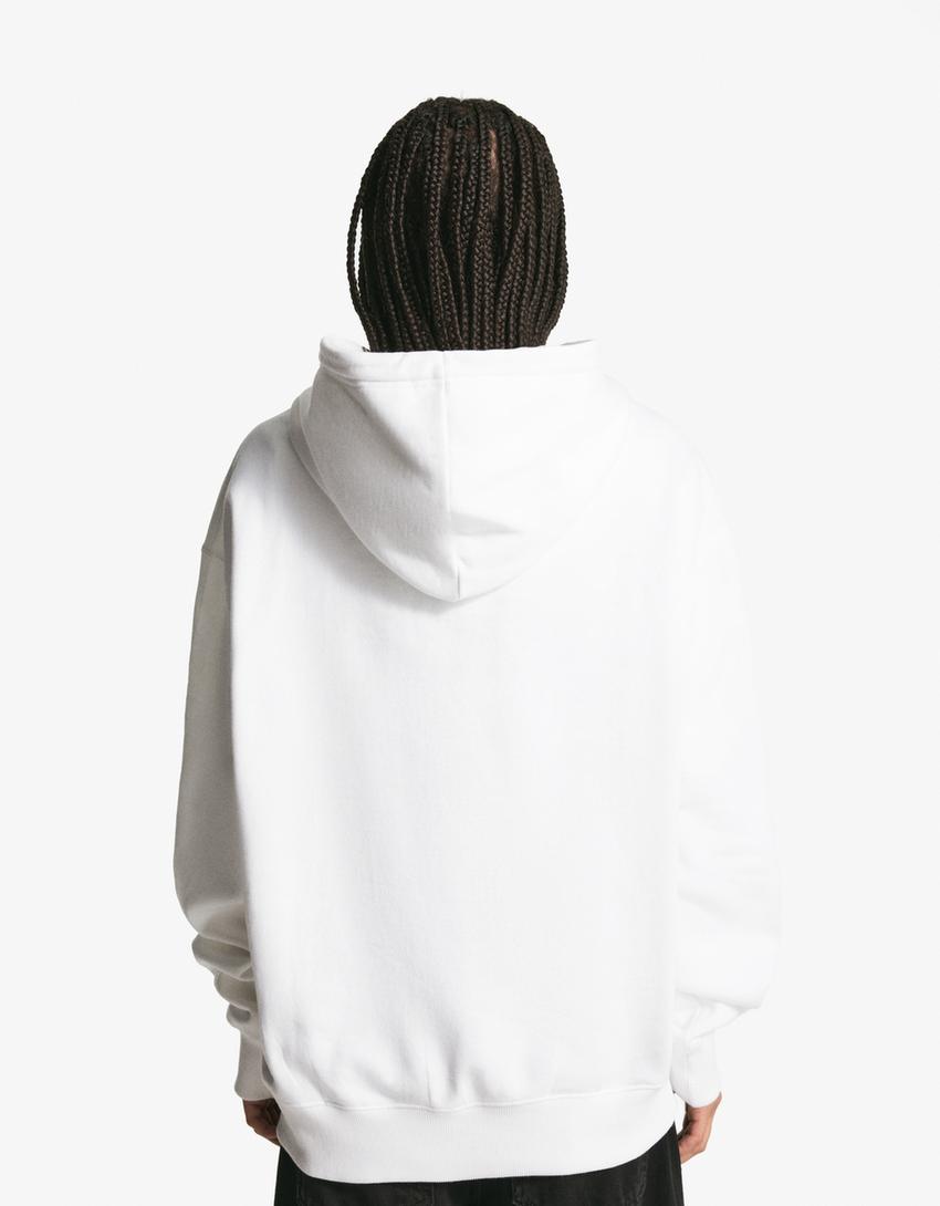 Felix the Cat Hoodie-Weiss