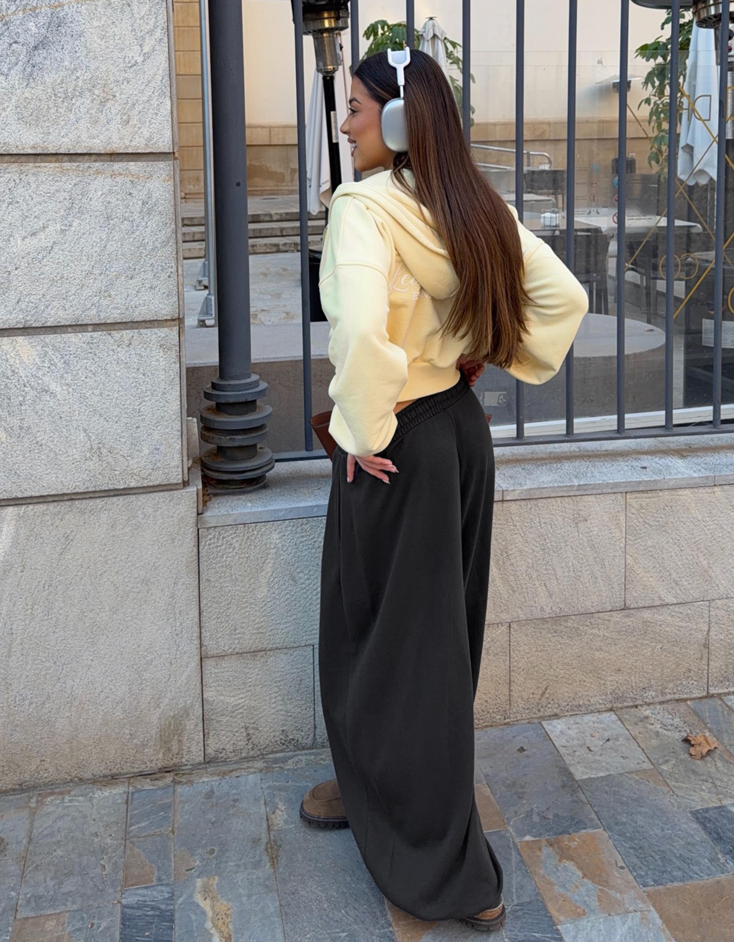 Balloon fit şardonlu eşofman altı - Görsel 27