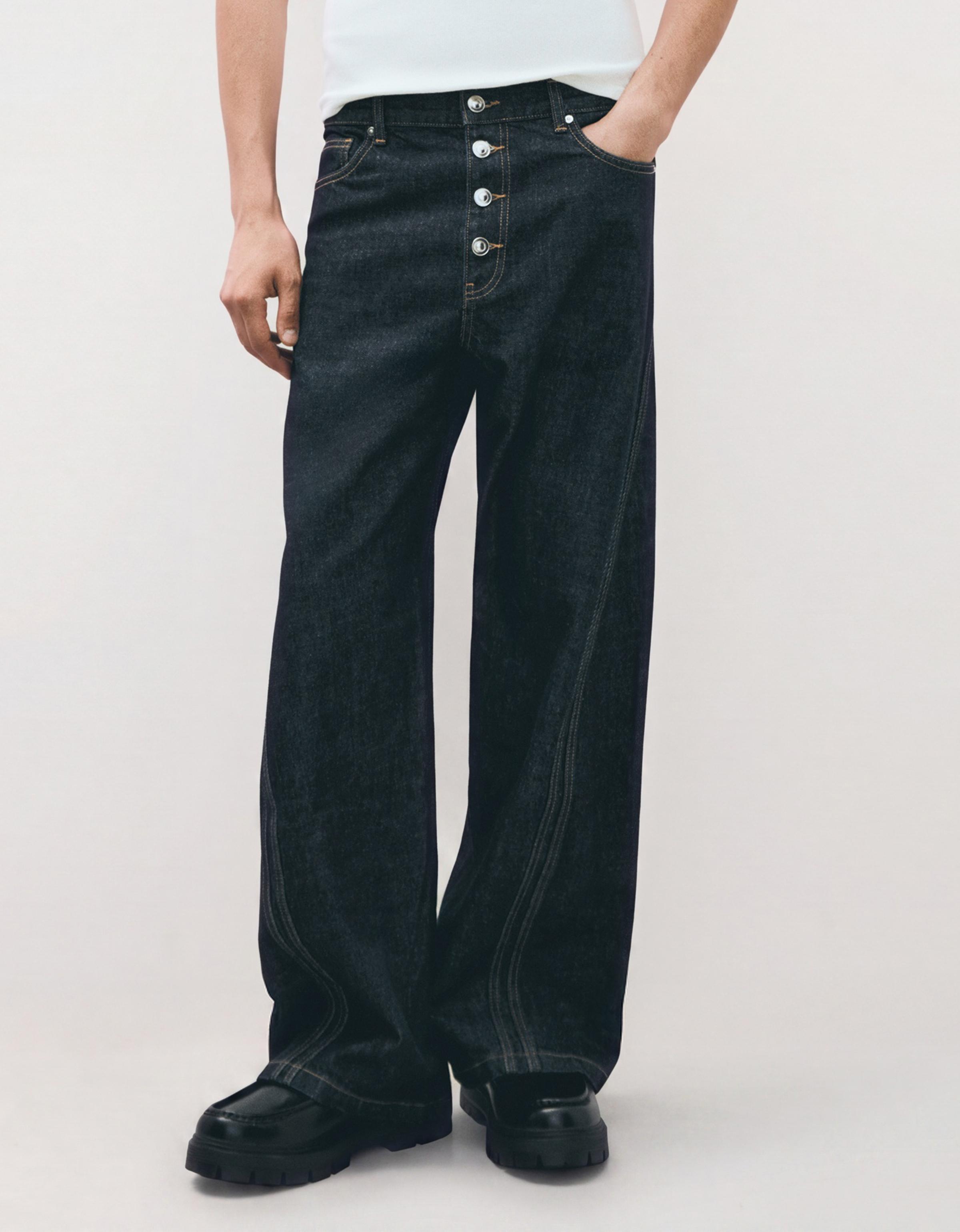 Boot-cut jeans — Navy