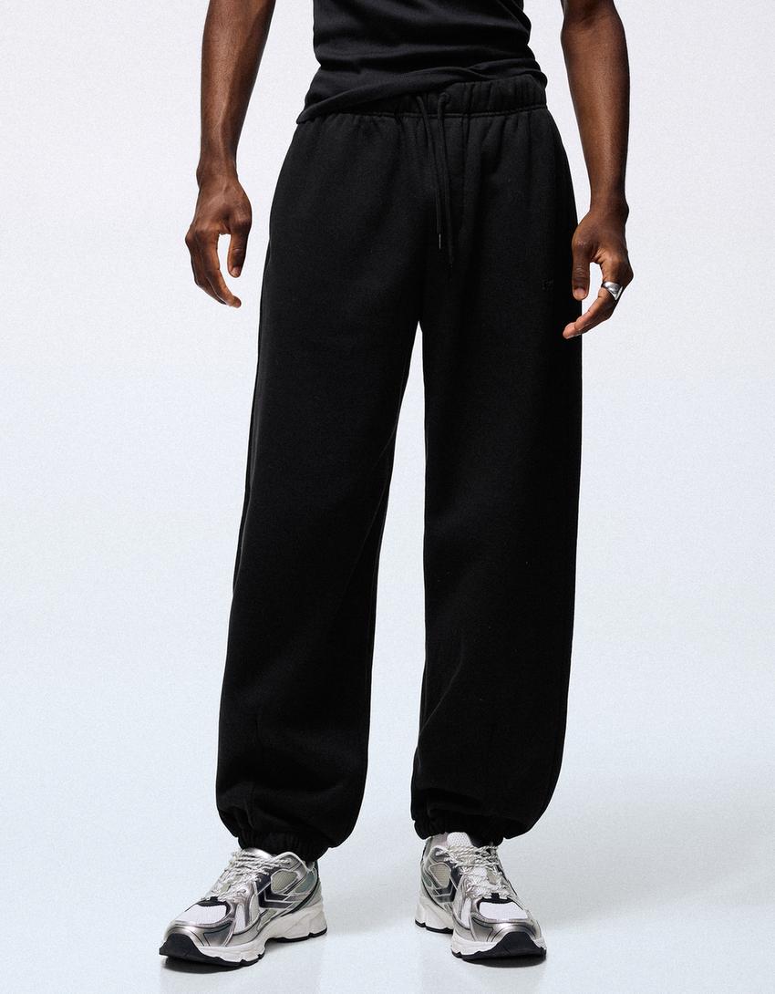 Pantalón jogger-Negro