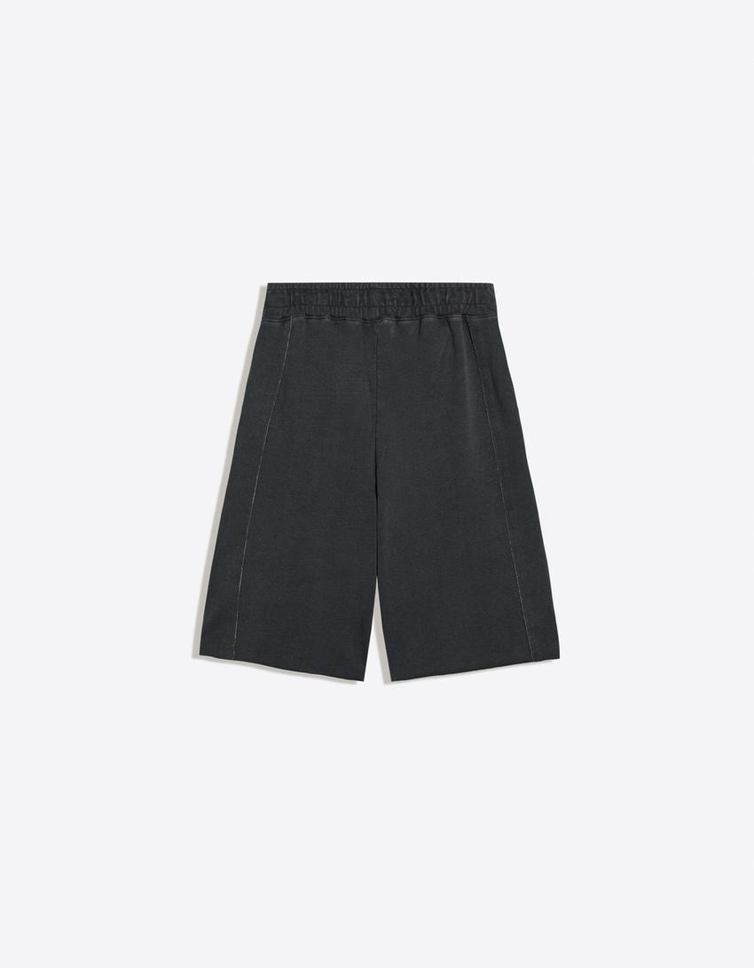 Baggy jorts-Grey