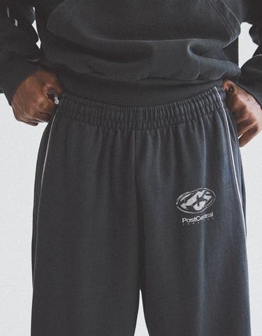 Washed baggy trousers — Grey 4