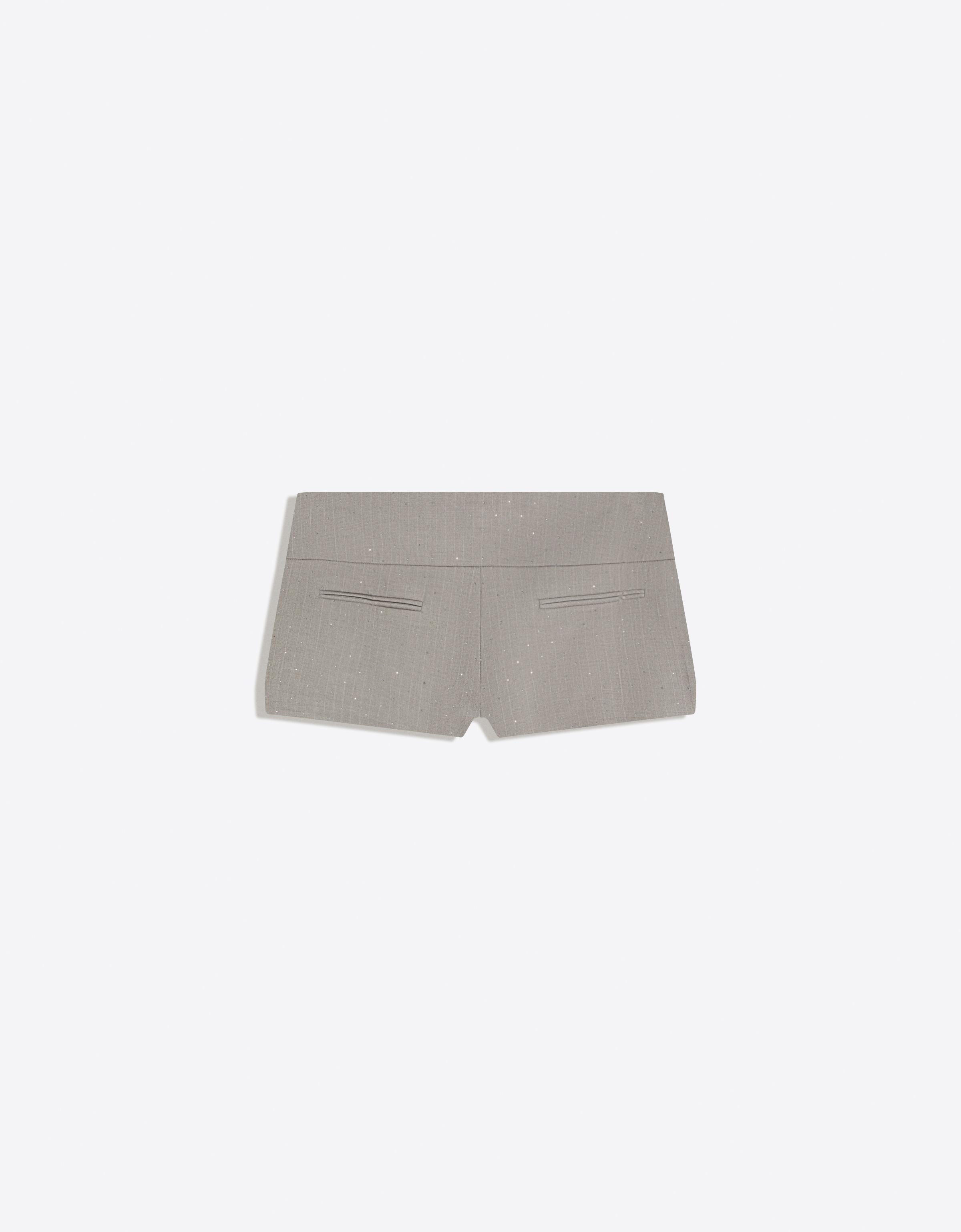 Mini rhinestone shorts