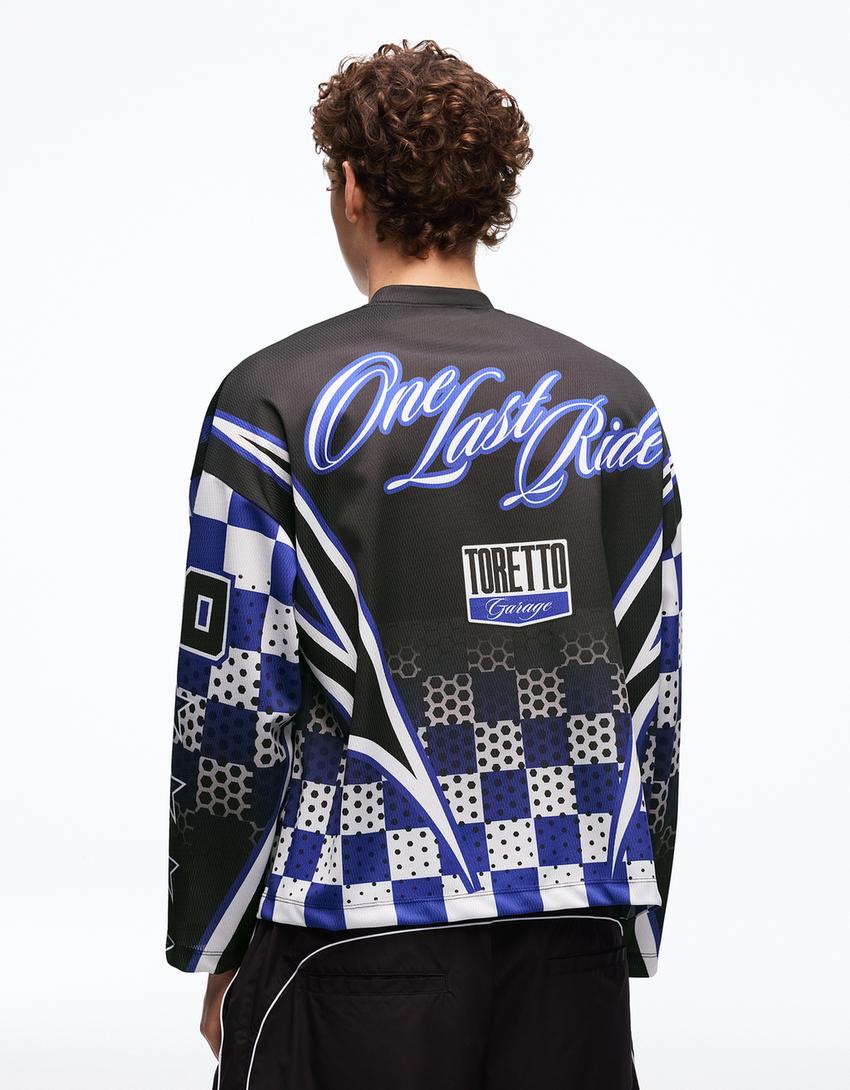 Fast & Furious long sleeve T-shirt-Electric blue