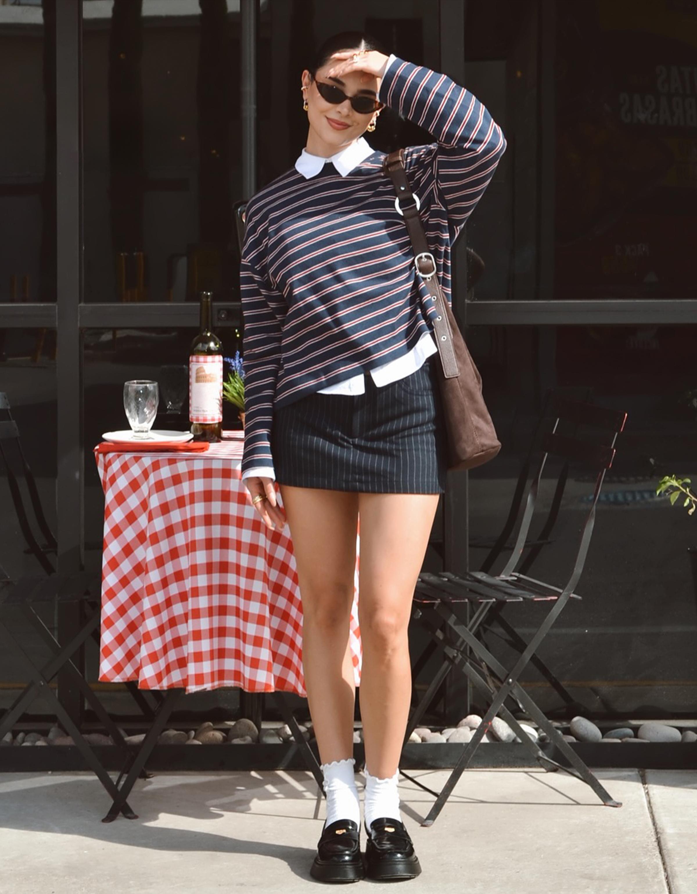 Uzun kollu baskılı tişört - Görsel 45