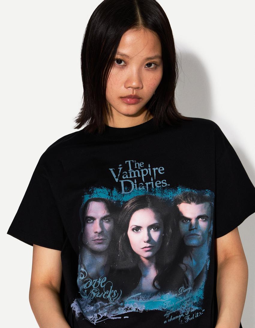 The T Shirt Vampire Diaries The T Shirt Vampire Diaries