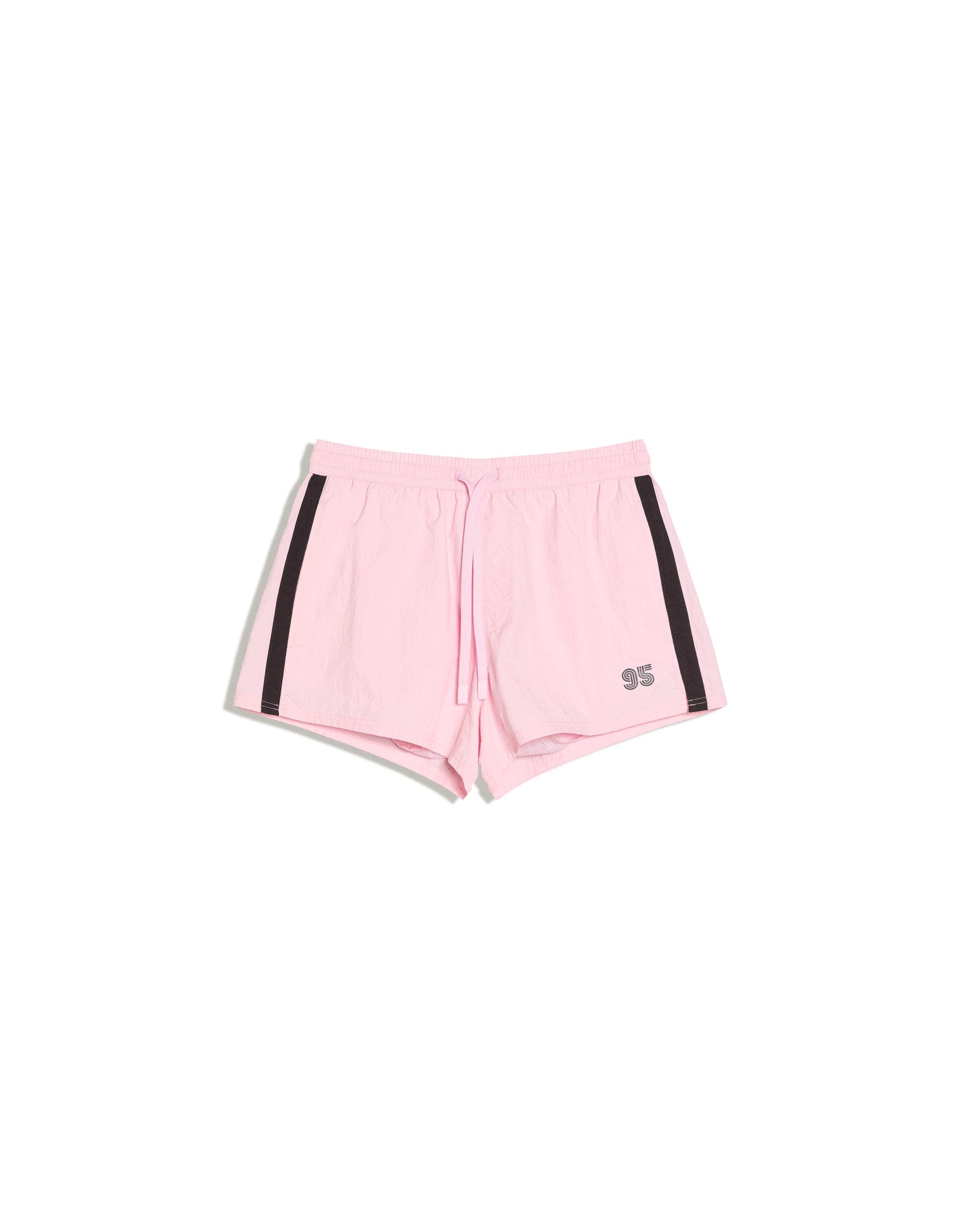 Retro short swim shorts — Pink