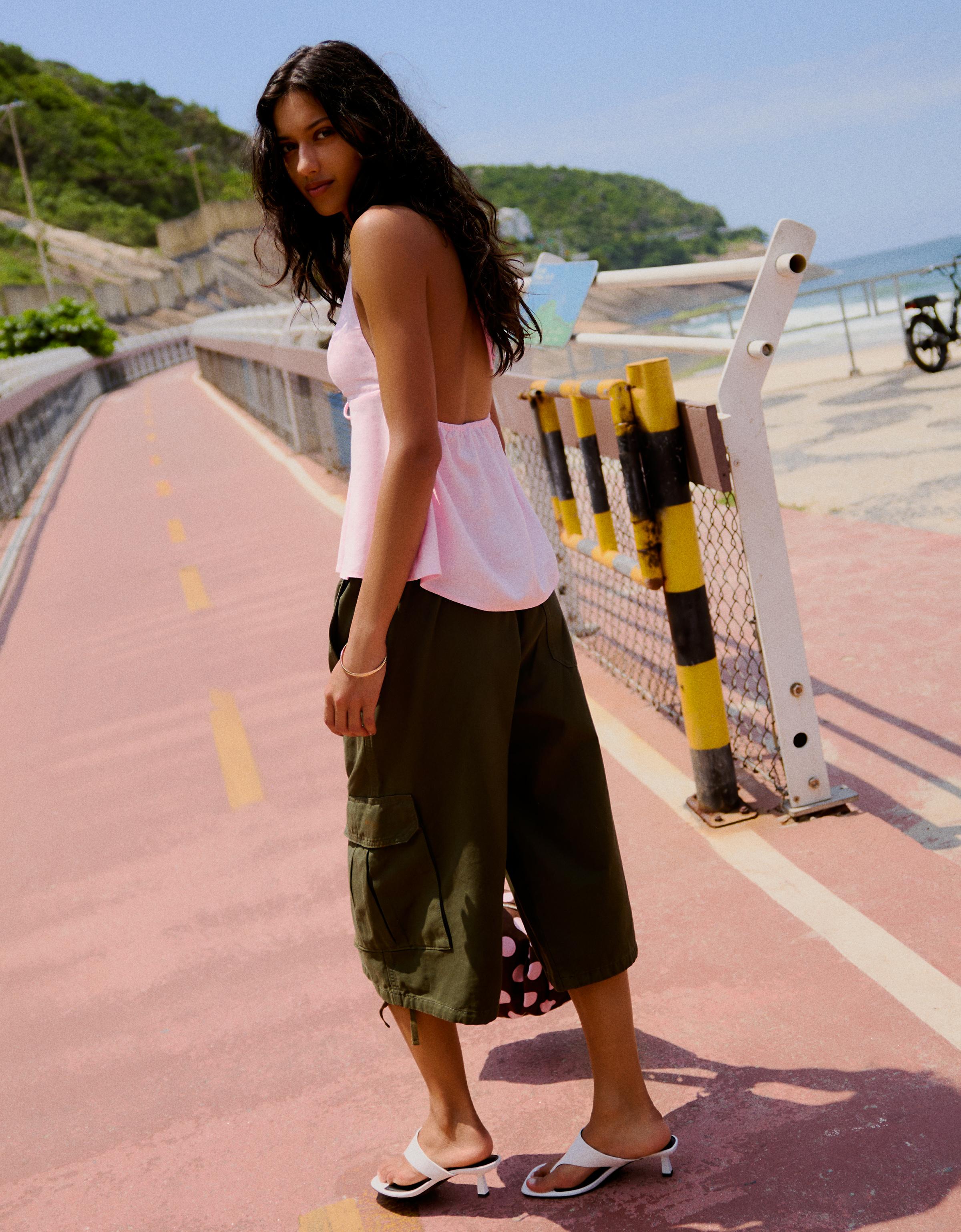 Keten halter top - Görsel 50