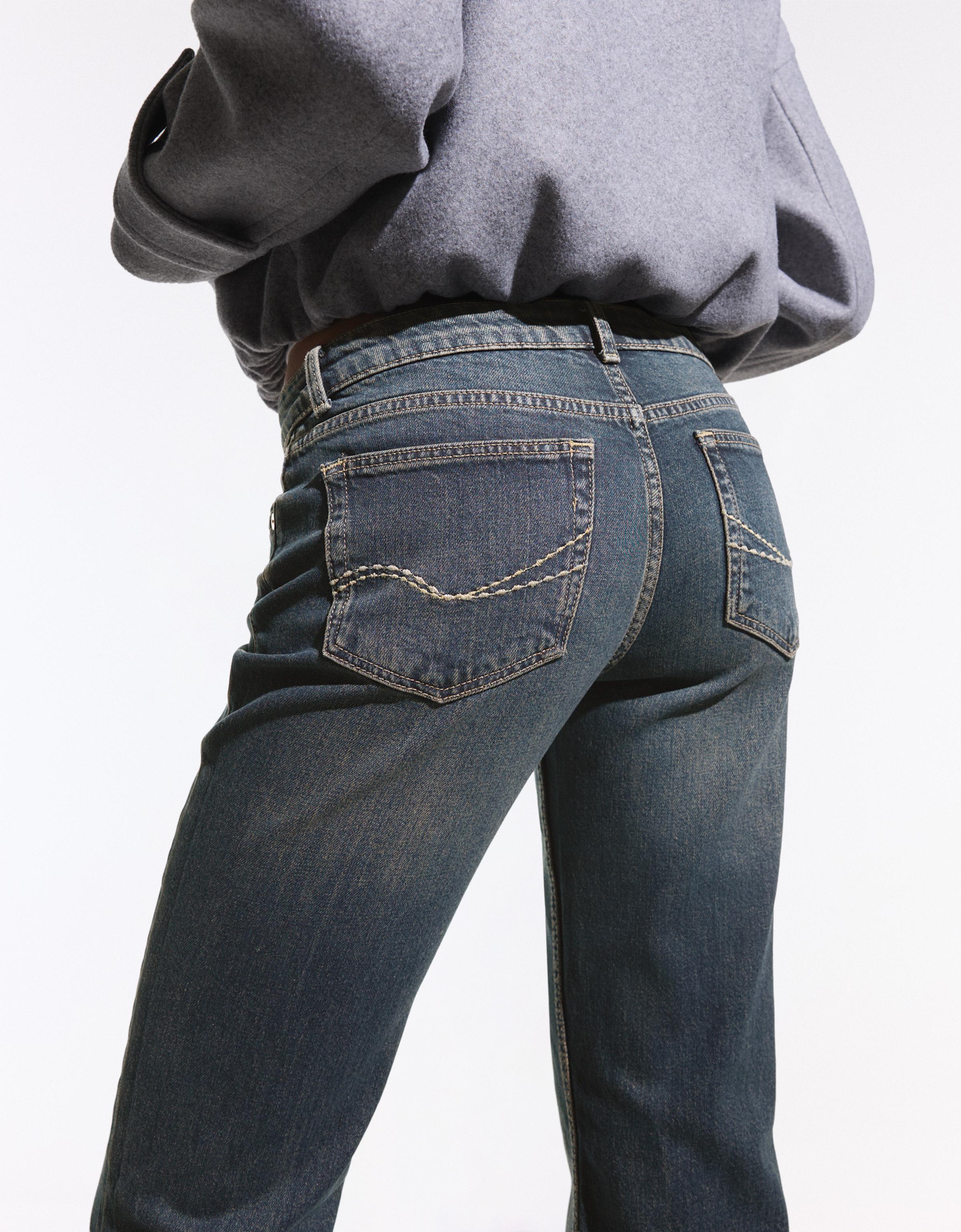 Düşük bel bootcut jean - Görsel 153