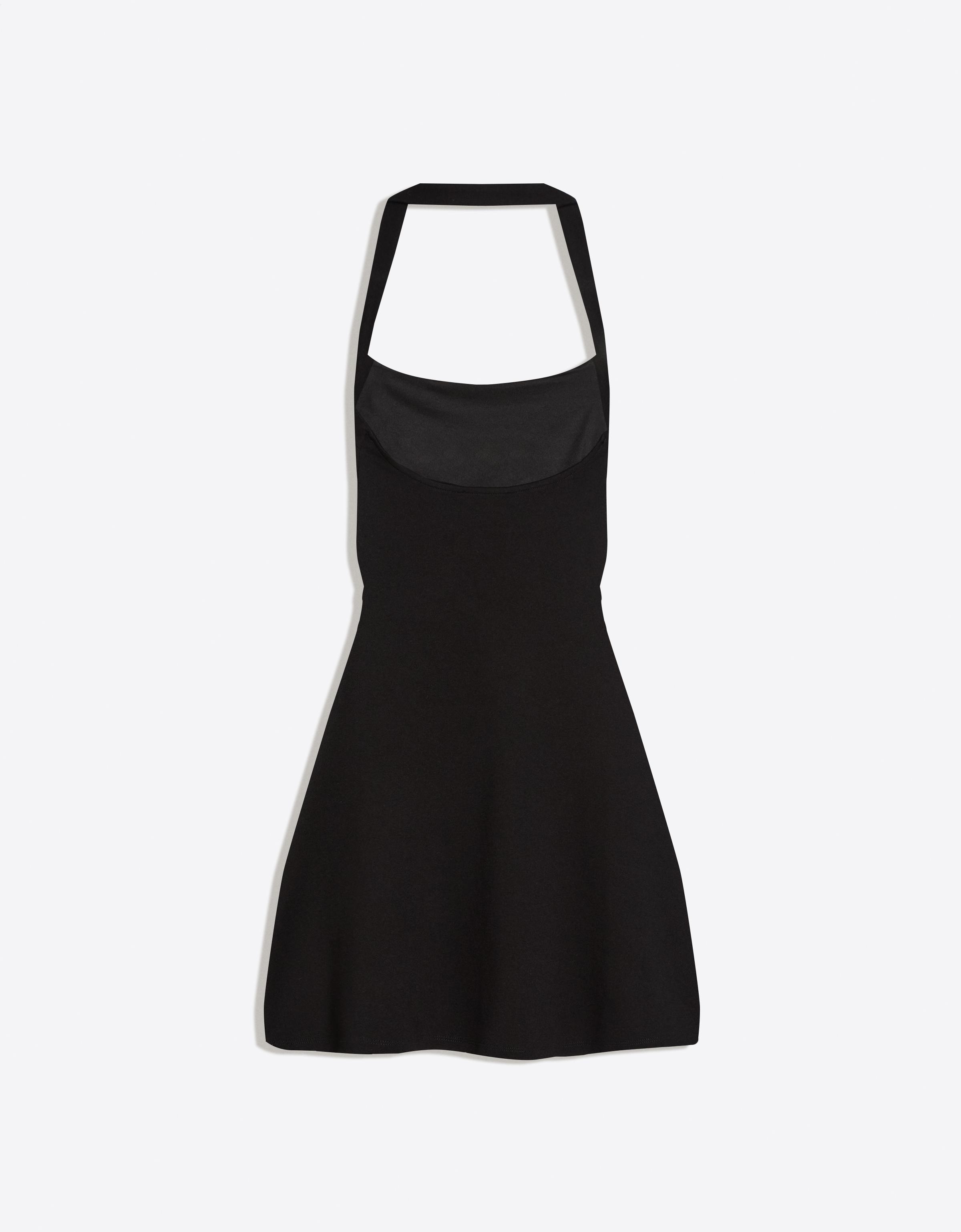 Bershka Halter yaka mini elbise
