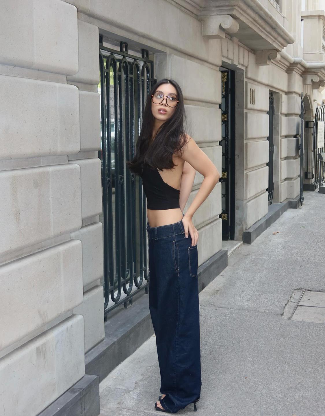 Baggy barrel jeans