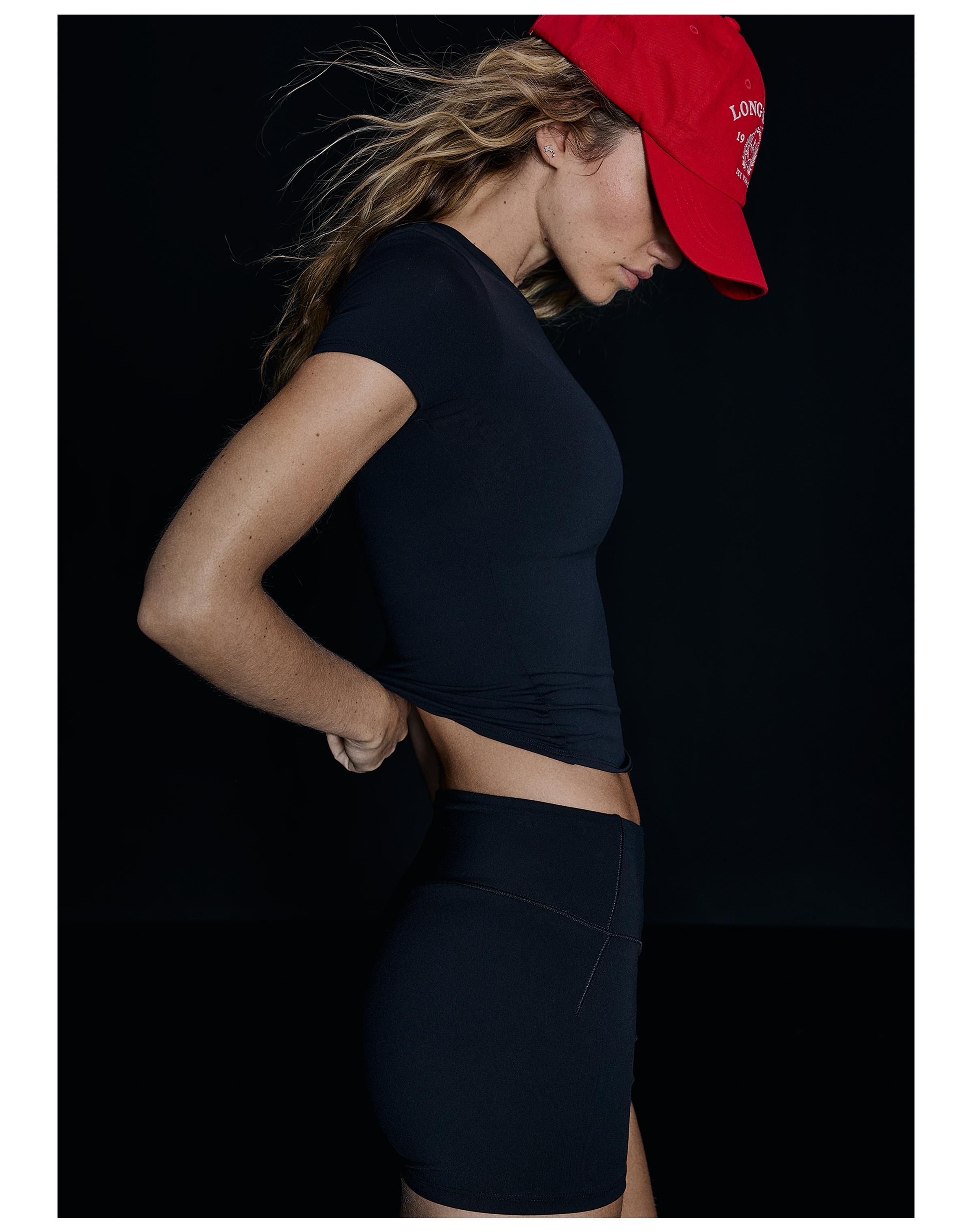 Short sleeve technical T-shirt Breathable & Quick Dry — Black