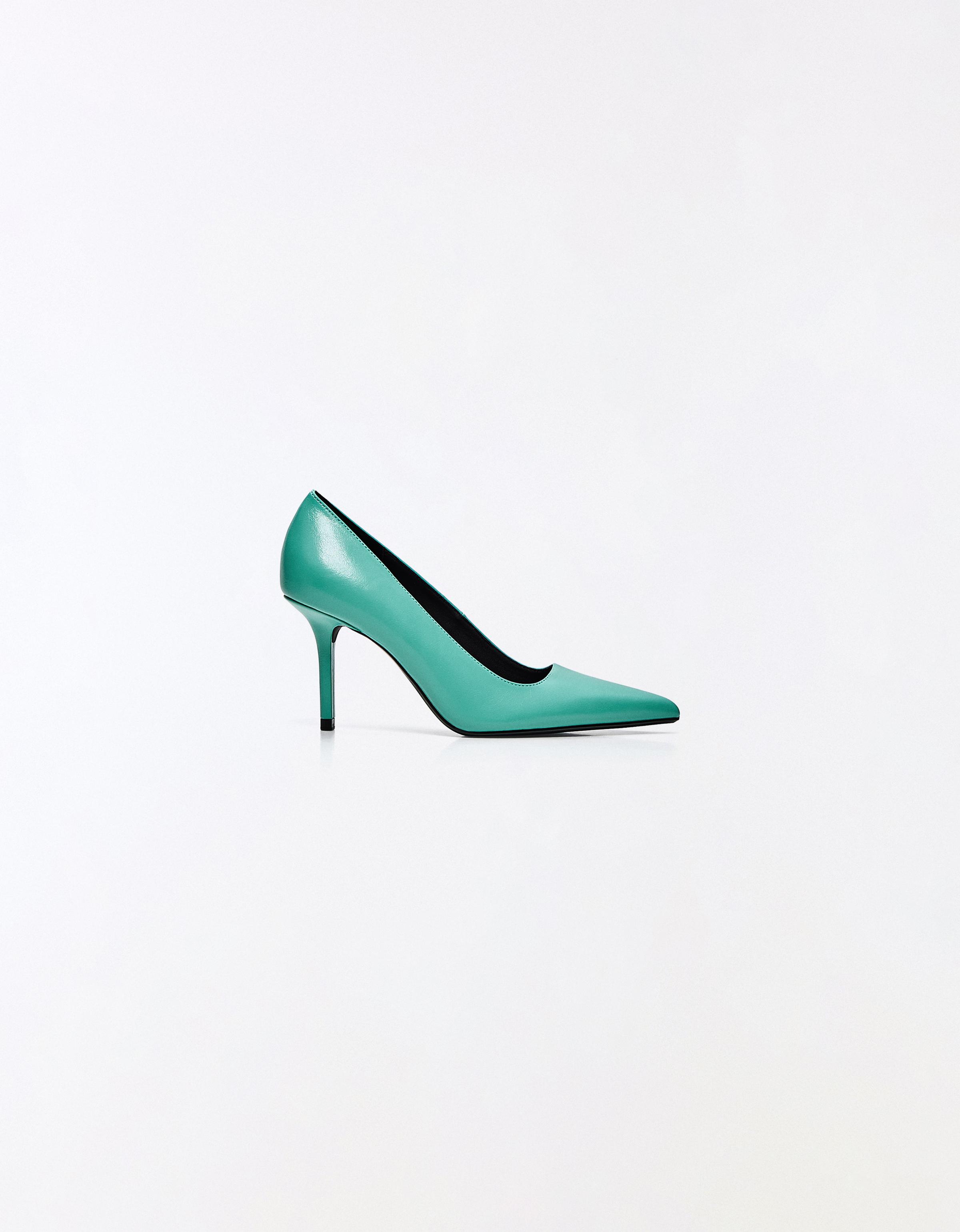 High-heel shoes — Turquoise