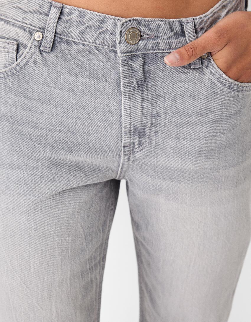 Straight fit jean-Gri-6