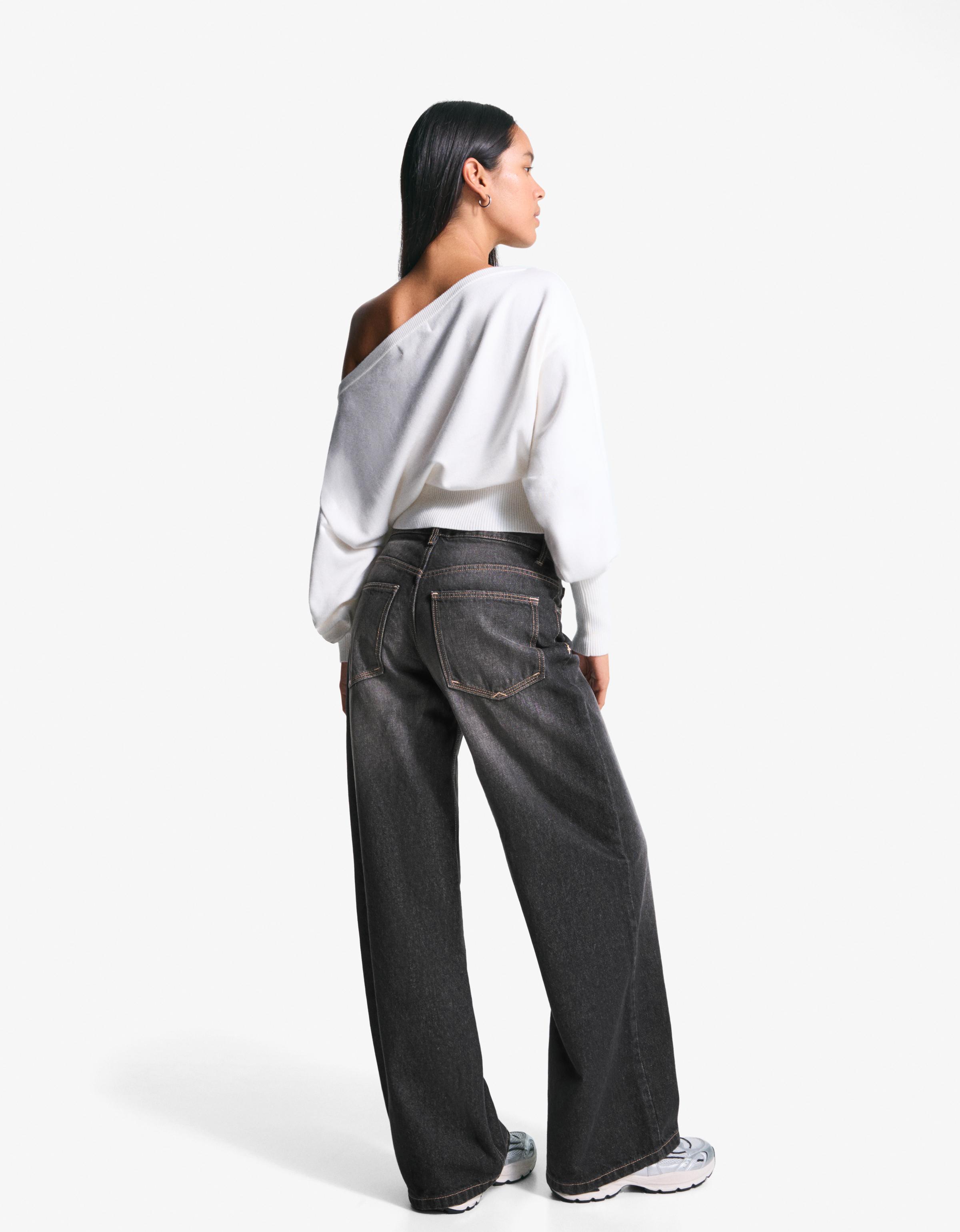 Düşük bel boyfriend jean - Görsel 296