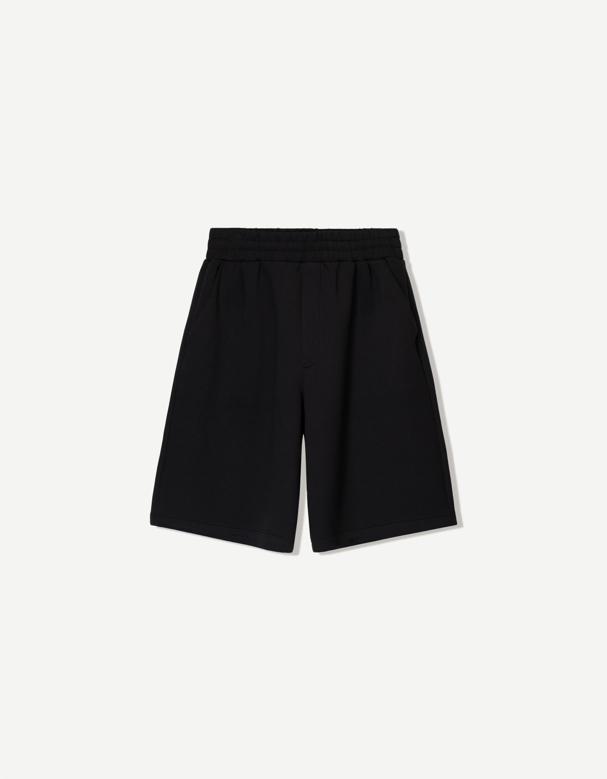 Oversize neoprene-effect Bermuda shorts - Basics - Men | Bershka