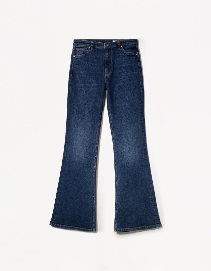 Jeans flare-Azul