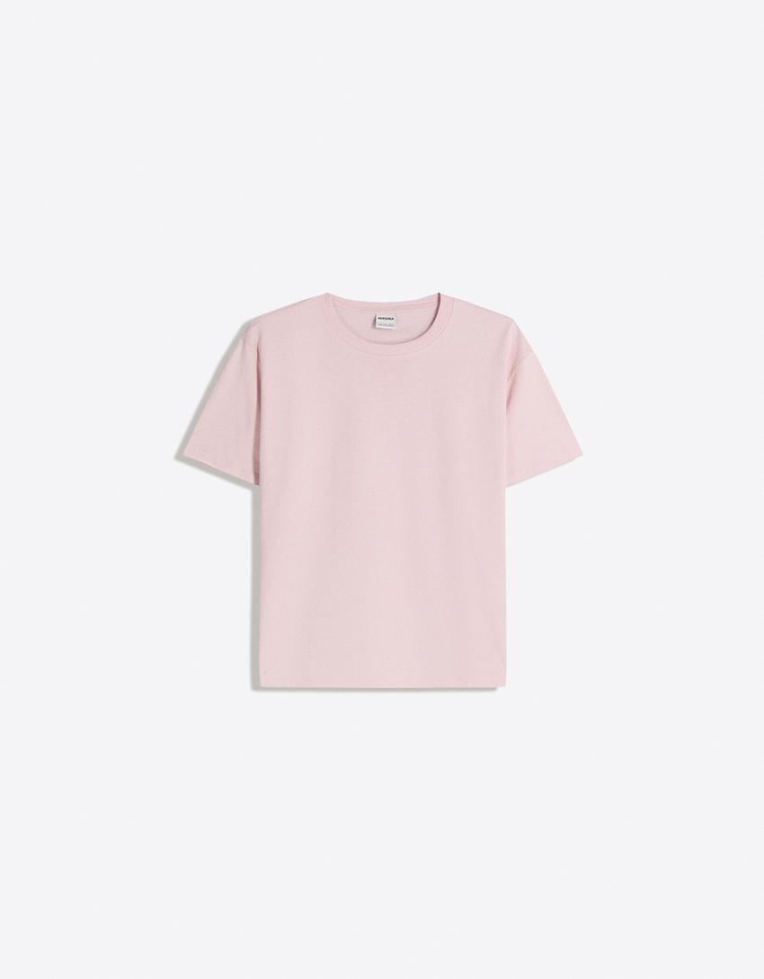 Regular fit T-shirt-Pink