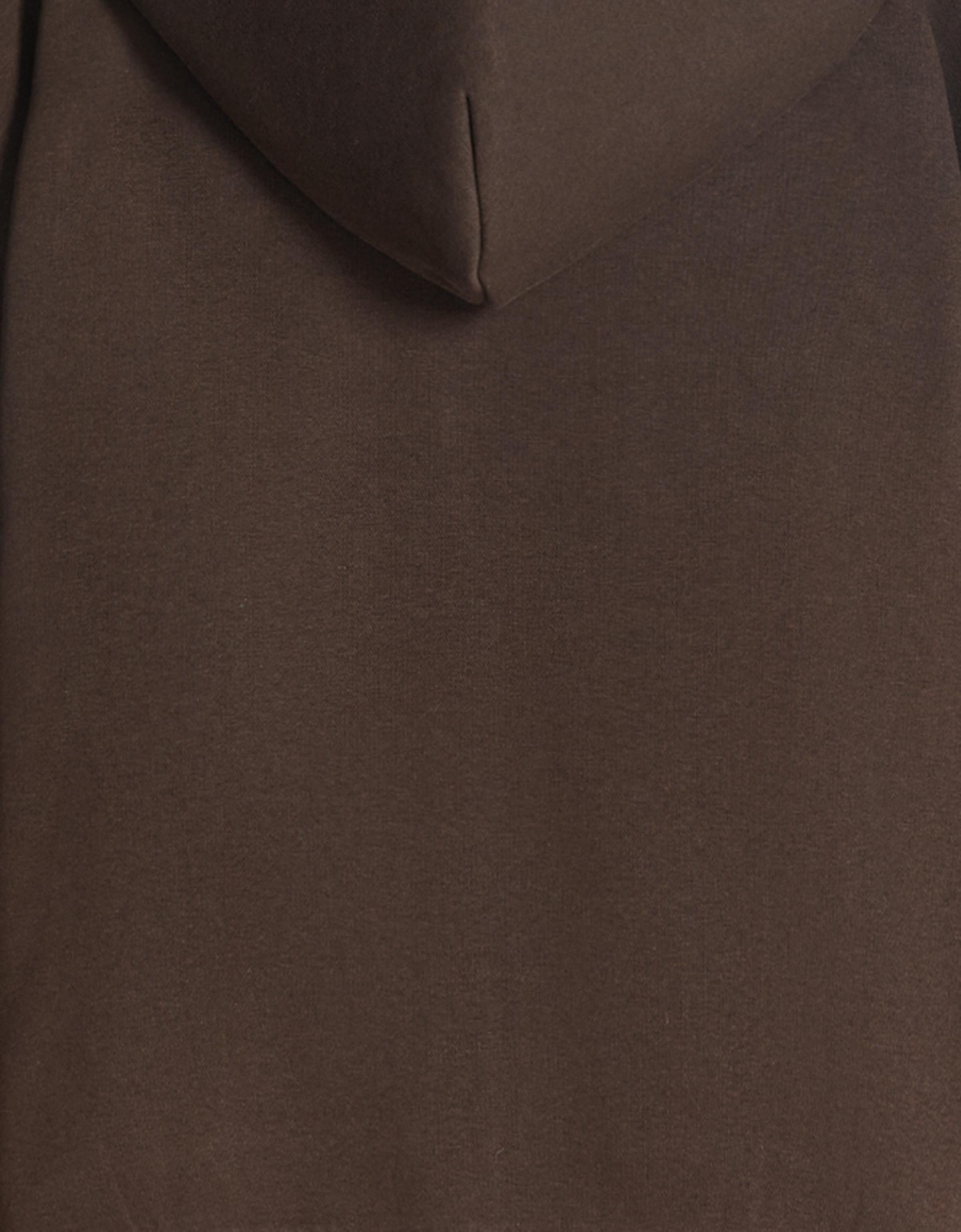 Kapüşonlu oversize fermuarlı sweatshirt - Görsel 154