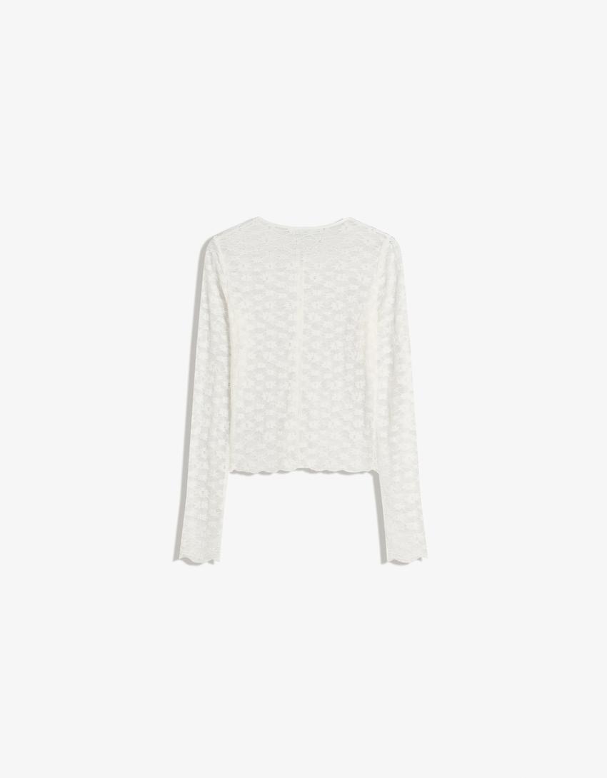 Chaqueta blonda-Crudo-4