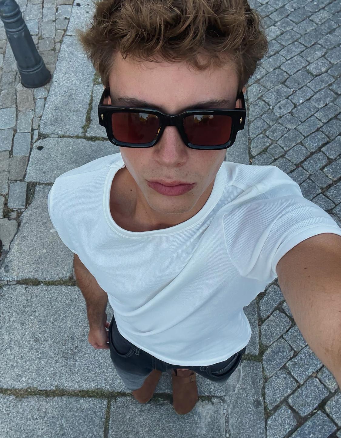 Hexagonal sunglasses