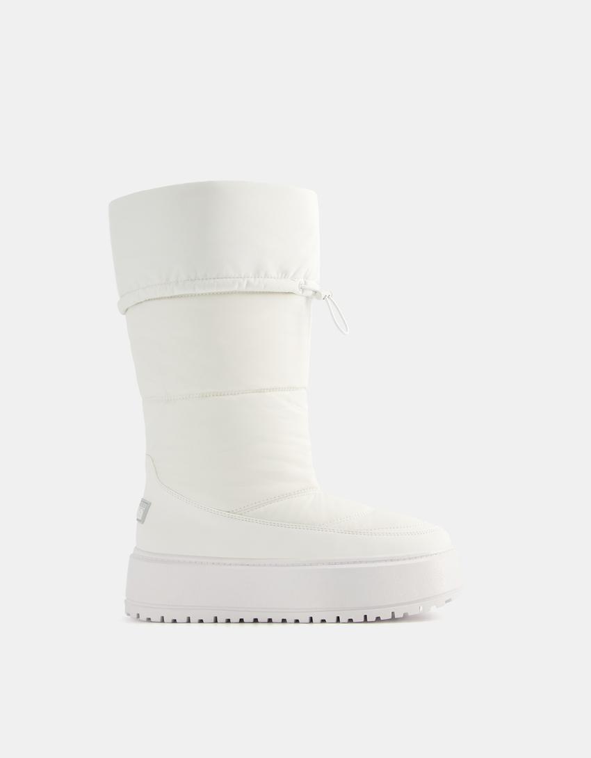 Botas acolchoadas plataforma Ski Collection-Cru-5