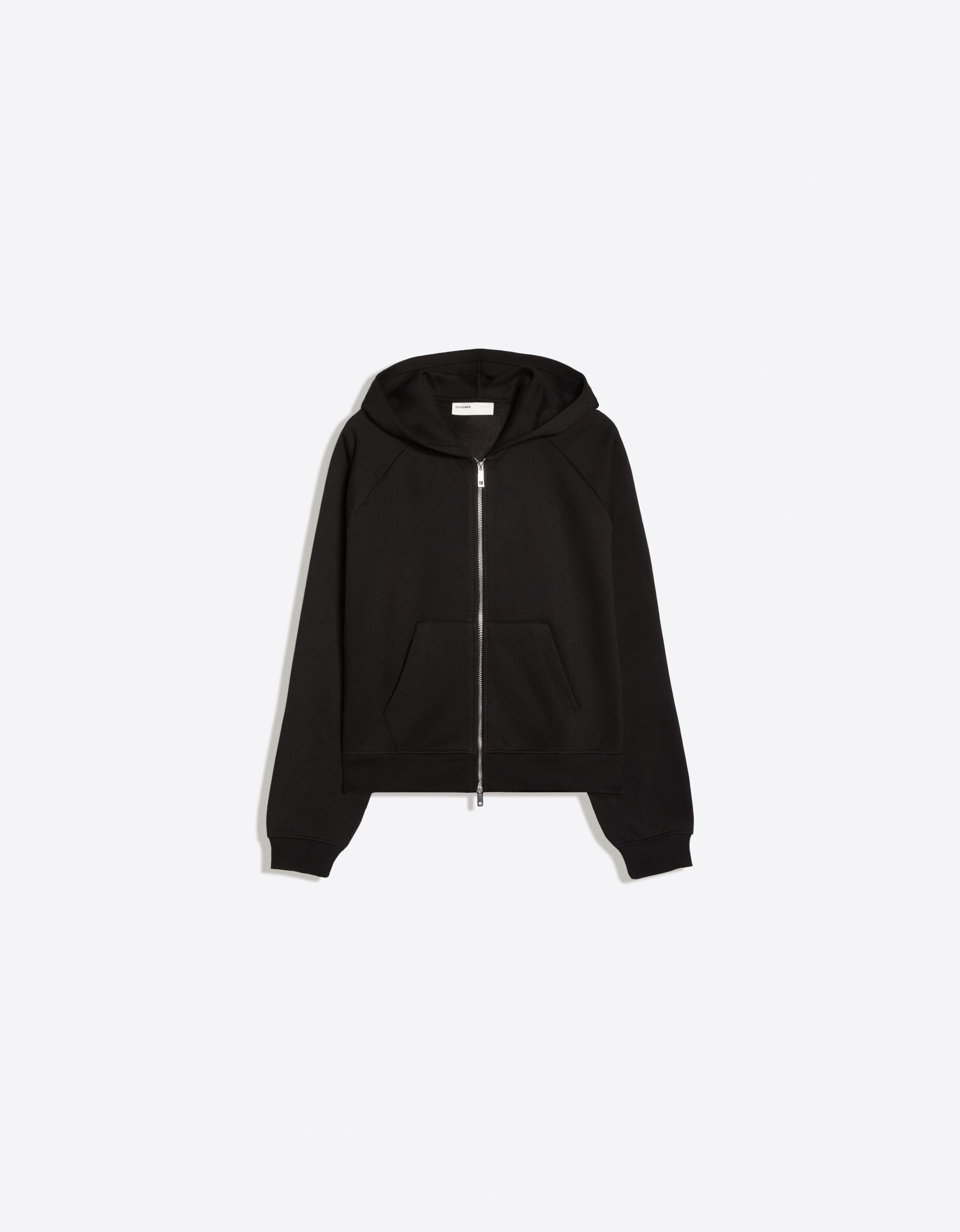 Bershka Kapüşonlu raglan kol oversize ceket