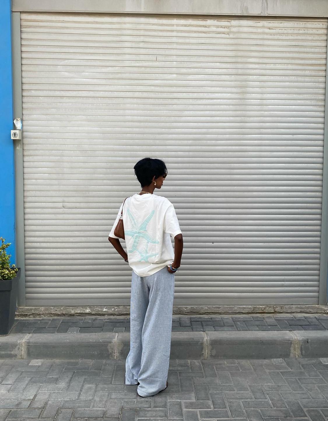 Short sleeve T-shirt with print