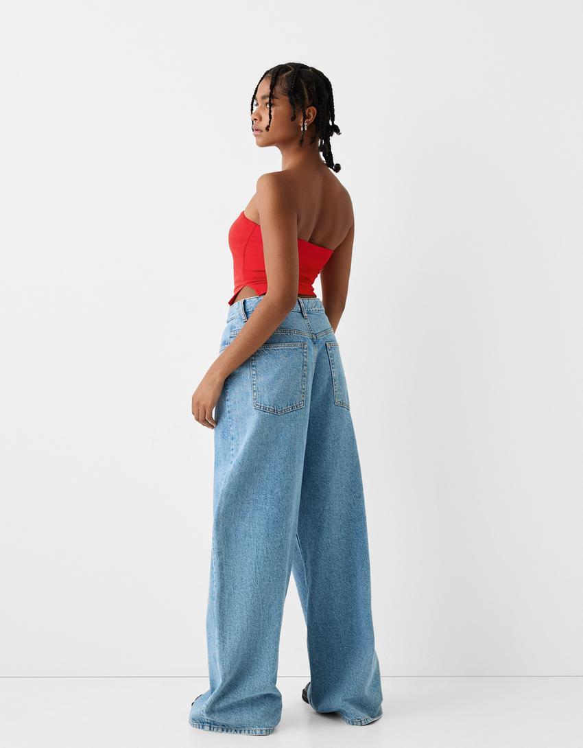 توب شريطي بطبعة توي ستوري-أحمر-1