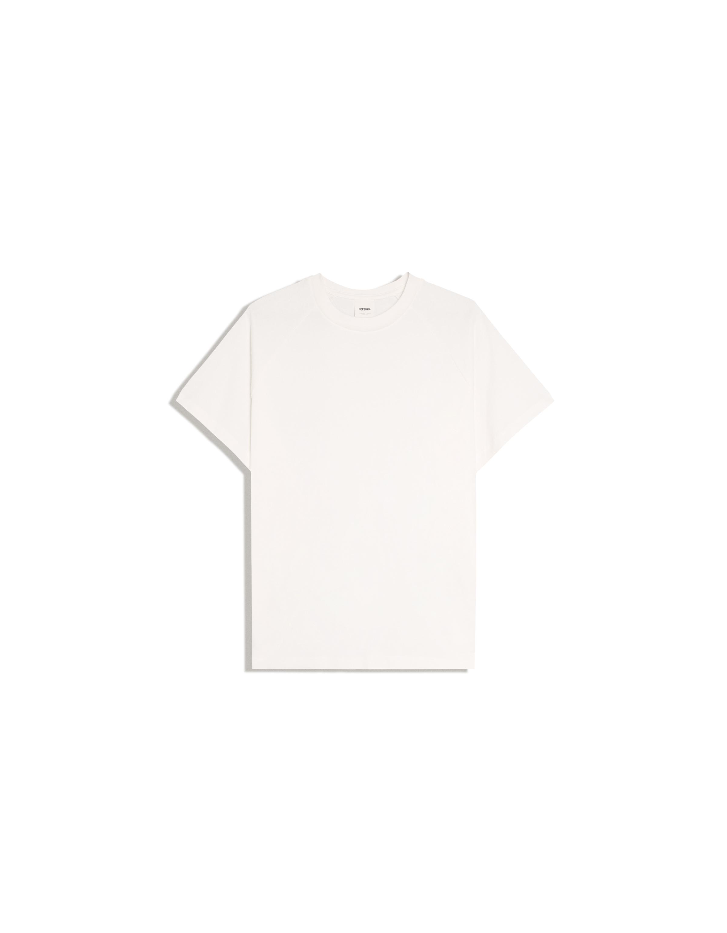 Raglan short sleeve T-shirt — Off white