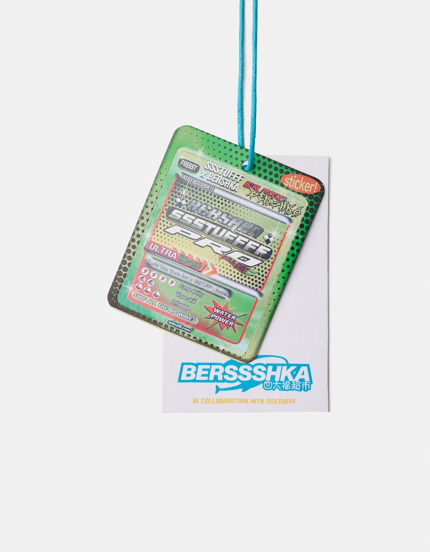 Gilet sans manches BERSSSHKA X SSSTUFFF fil contrastant-Noir-14