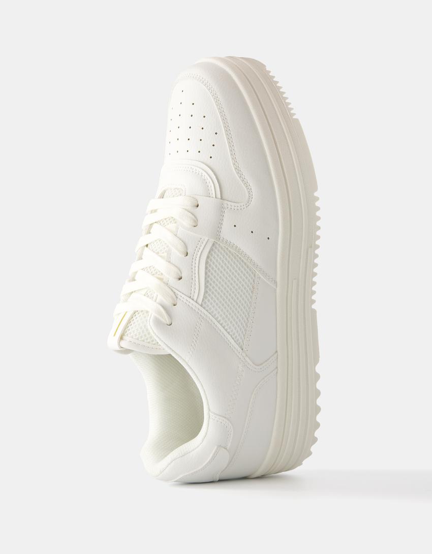 Sapatilhas multi peças homem-Branco-4