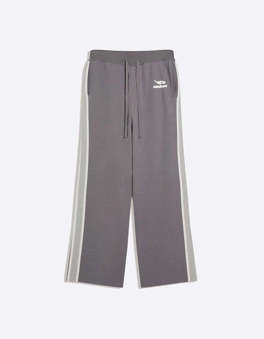 Plush trousers OUT OF CORE-Grey